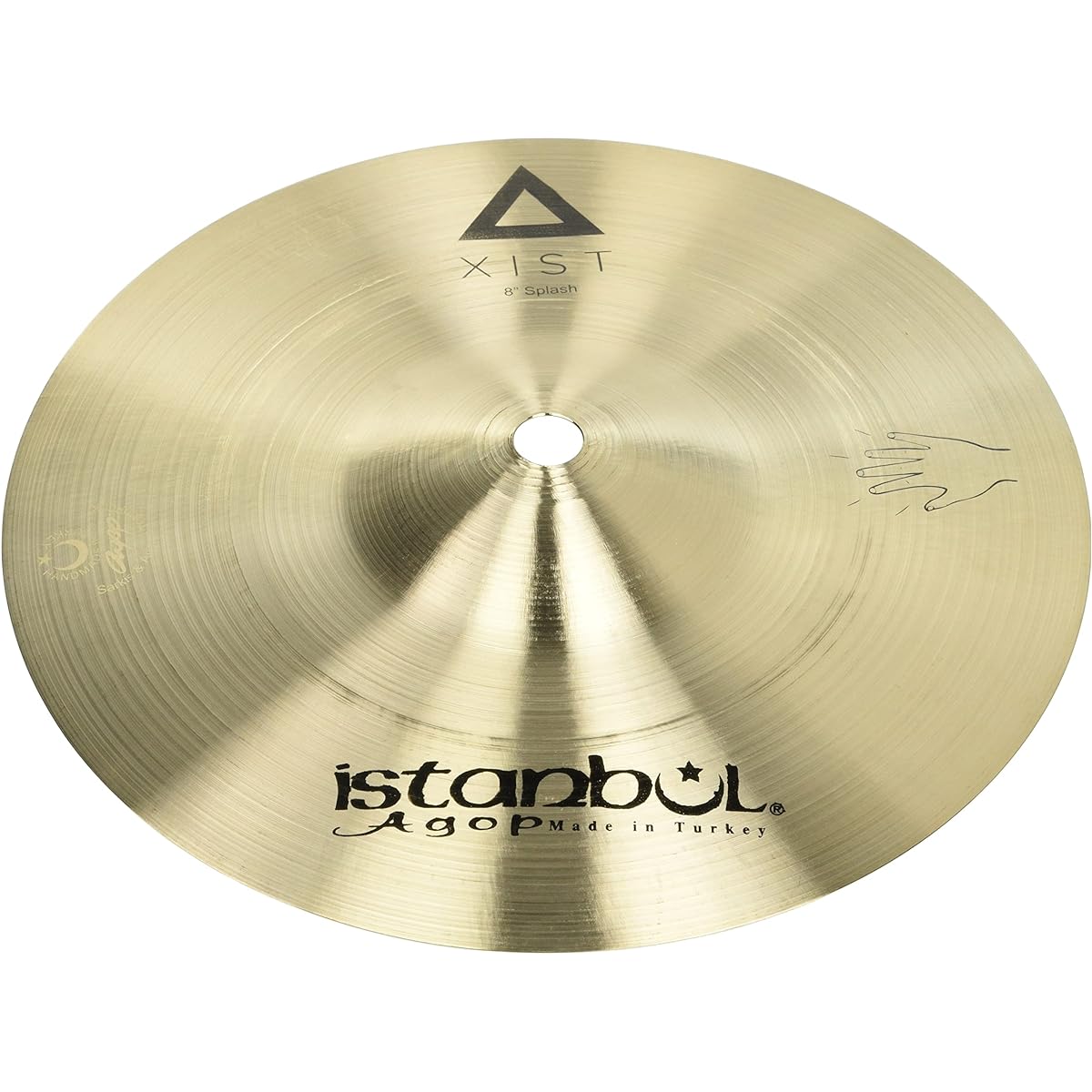 Istanbul Agop Exist Series Xist Hand Splash Cymbal 8 inch