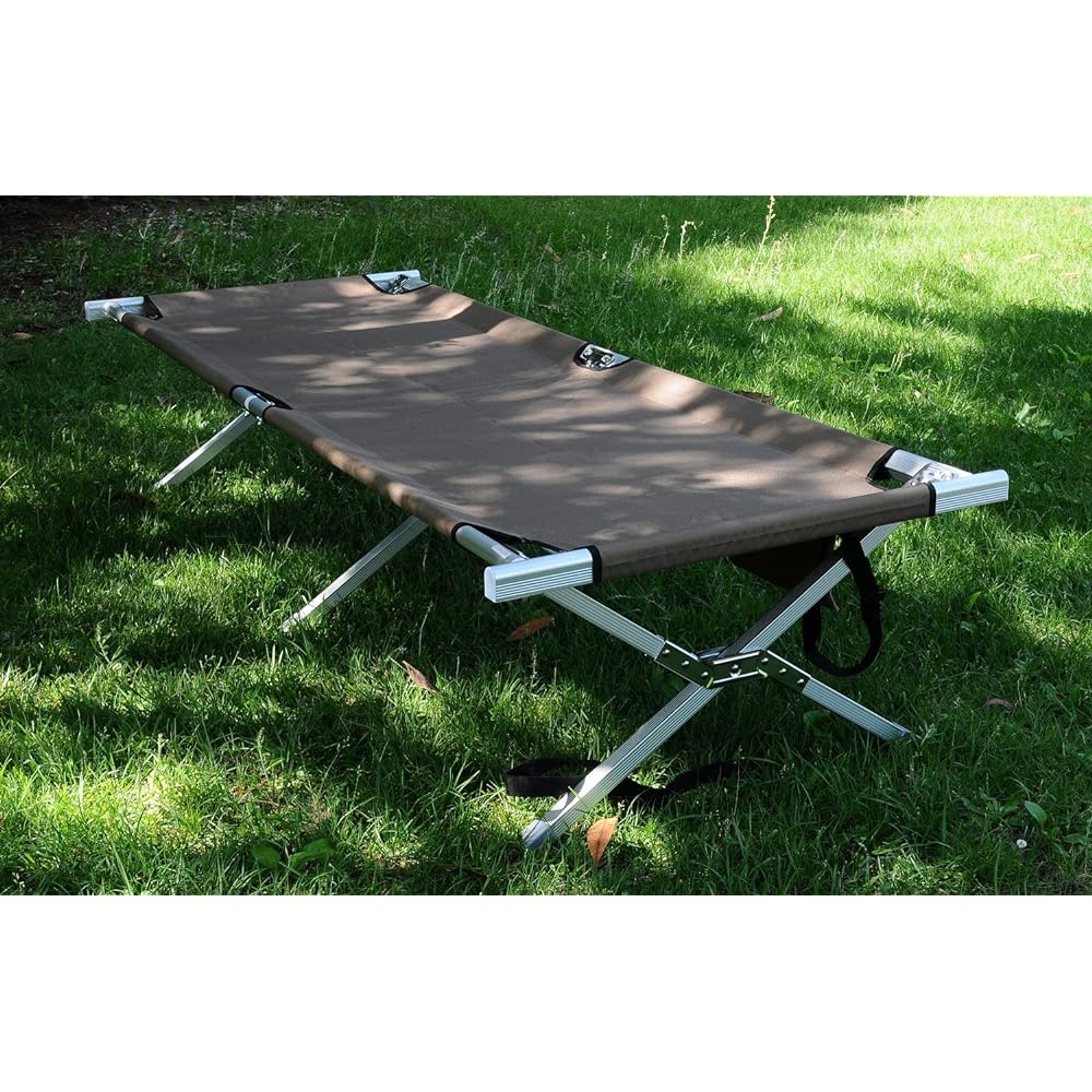 ONWAY Folding Bed GI Bed Brown OW-196-BR