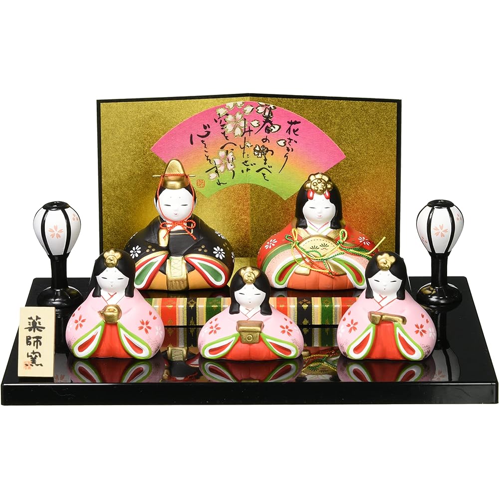 Peach Festival Hina Doll Nishikisa Hanamiyabi Hina (Flat Decoration) 2450
