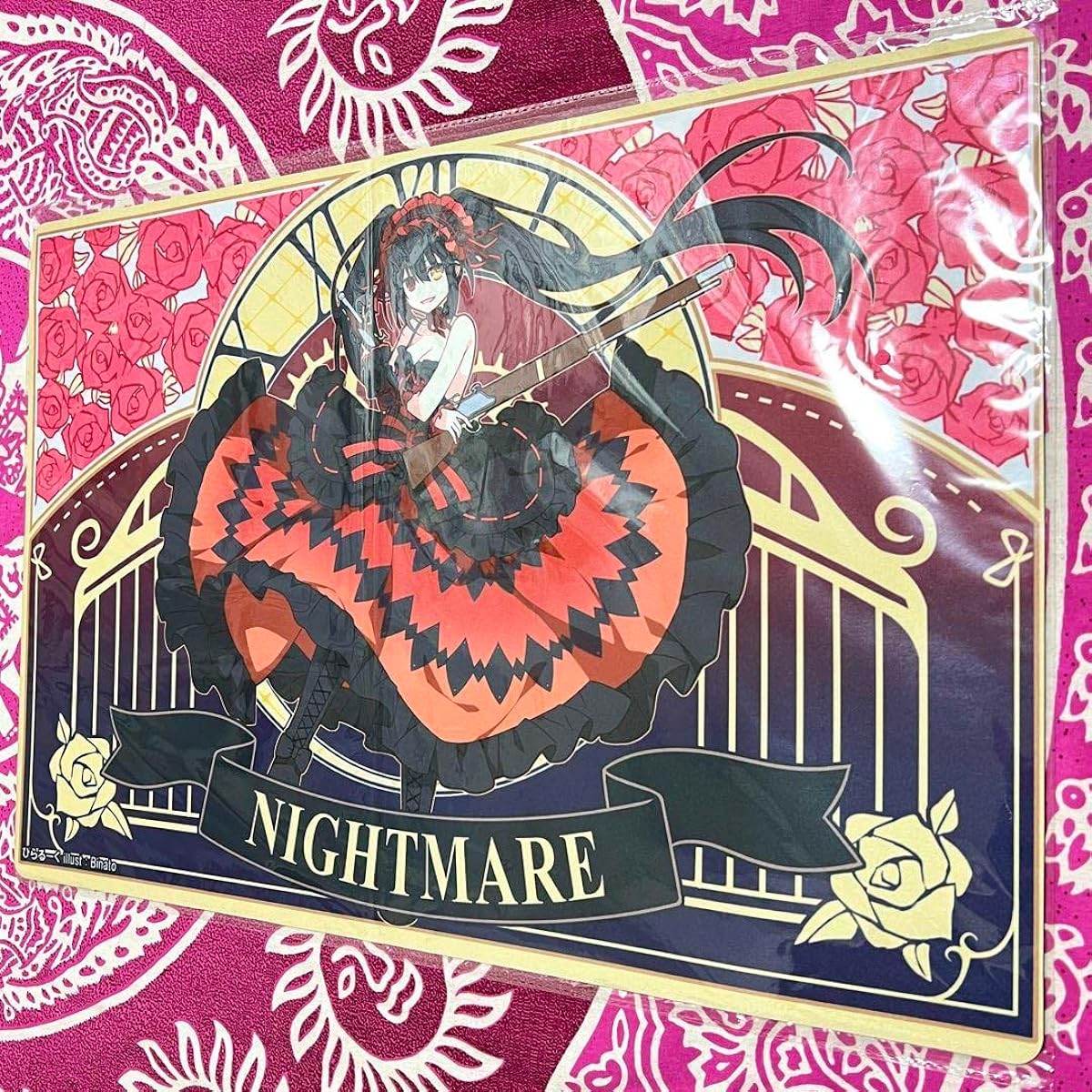Date A Live Deara Kurumi B Pilarook Play Mat