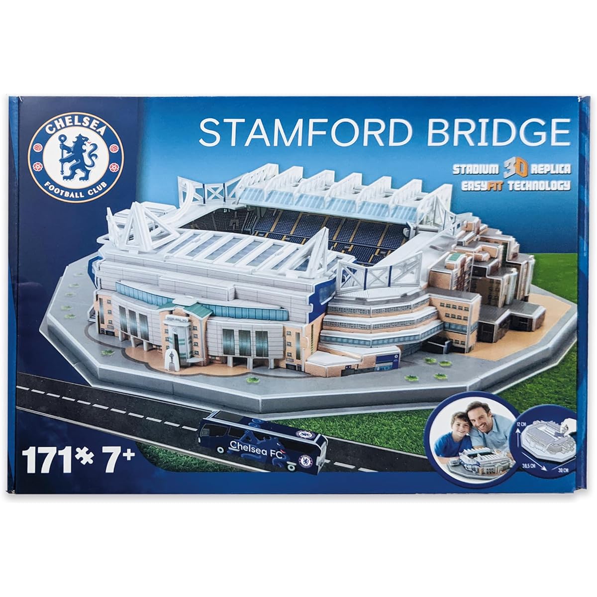 Nanostad Stadium 3D Puzzle Chelsea Stamford Bridge 3725