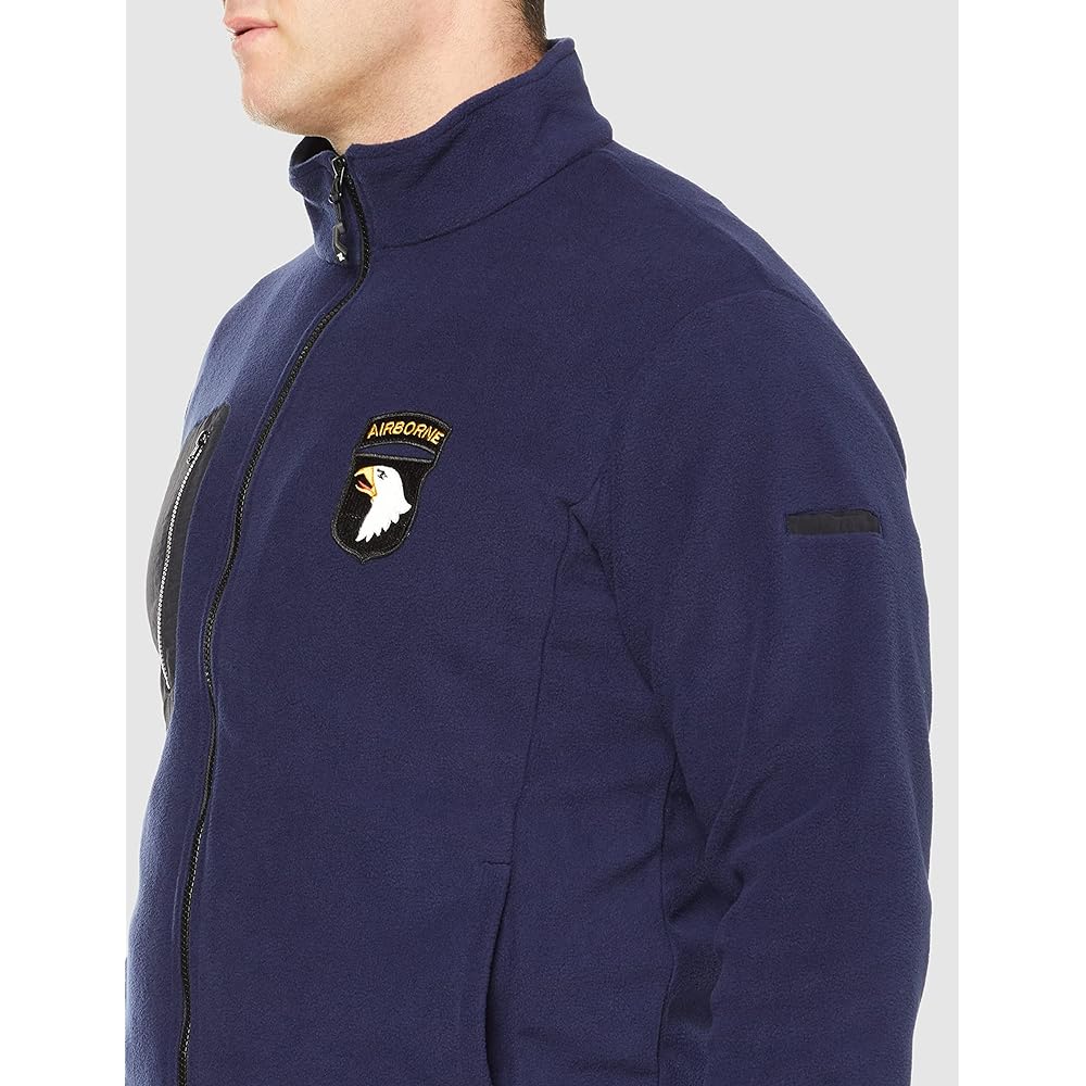 [Fstyle] Fleece Jacket Private Ryan Patch Fleece Large Size