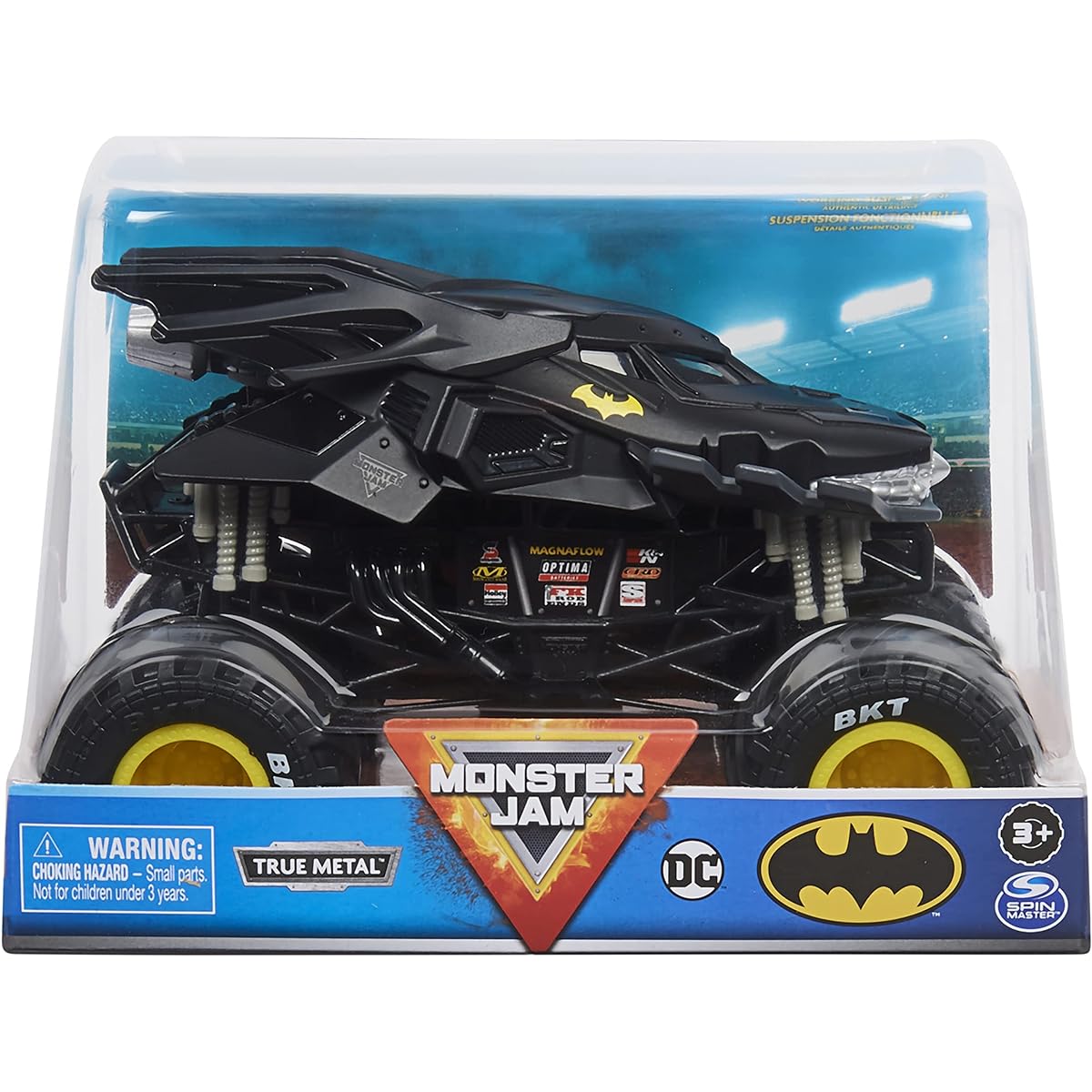 Monster Jam Official Batman Monster Truck Collectible Diecast Vehicle 1:24 Scale