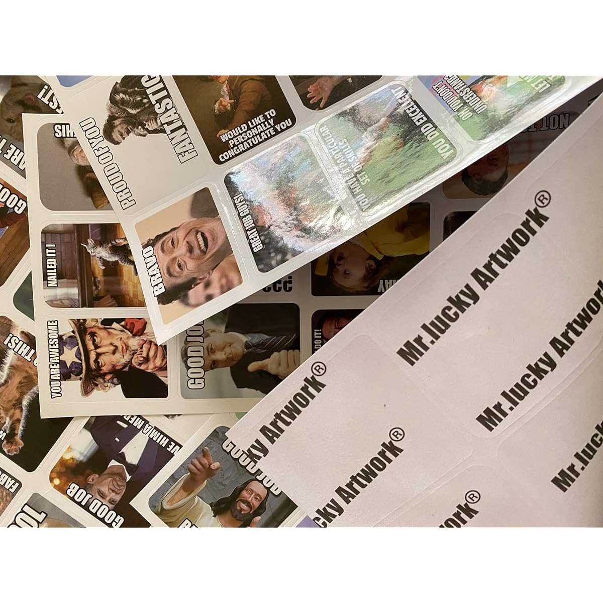 Meme Sticker/Meme Reward Stickers for Teachers 150 Sheets No Repeats
