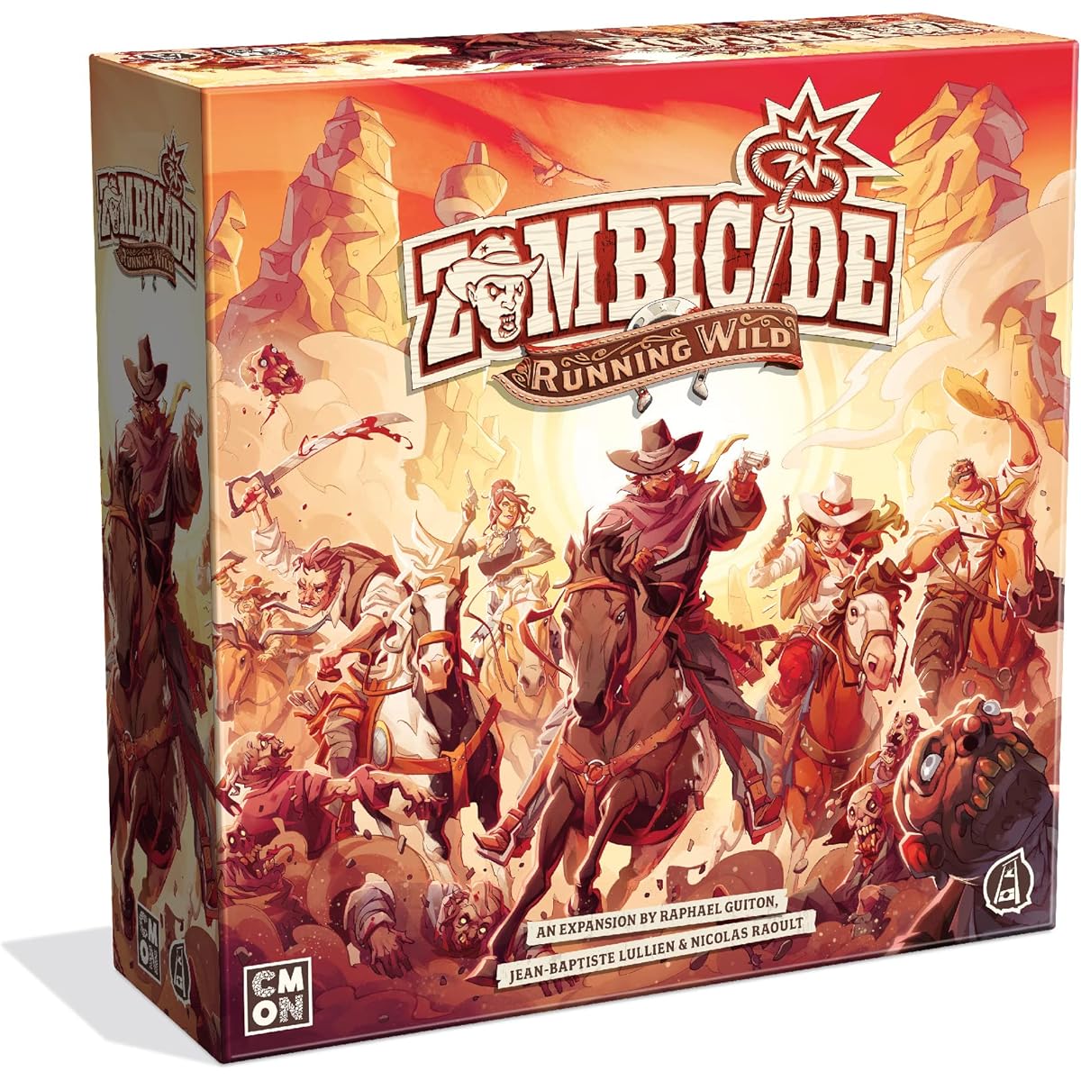 CMON Zombicide: Undead or Alive Board Game Running Wild Expansion | Strategy Board Game | Cooperative Game for Adults | Zombie Board Game | Ages 14+ | 1-6 Players | Average Play Time 1 Hour | Made by CMON