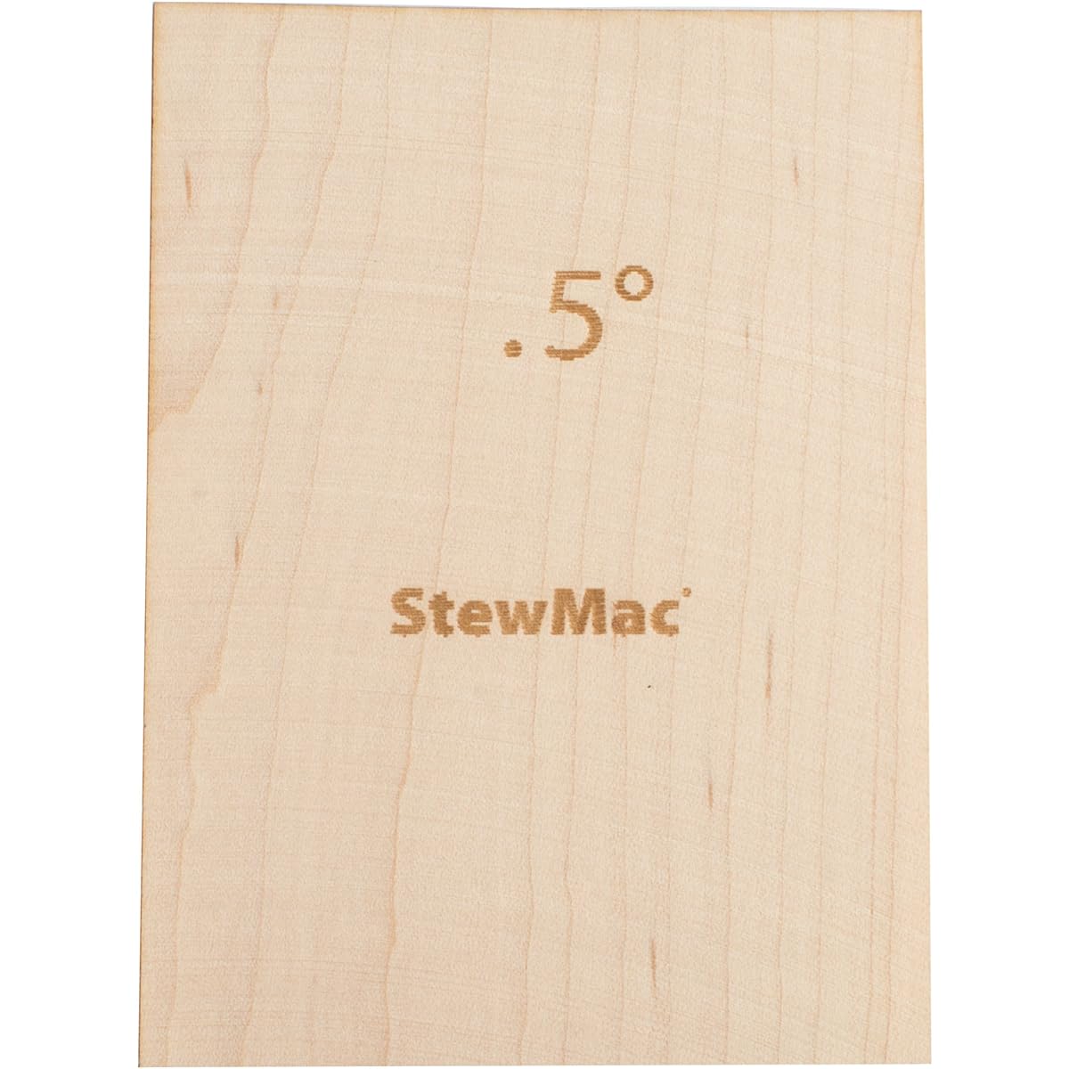 StewMac Base Neck Shim for Bolt-on Neck Solid Maple Blank Set of 3