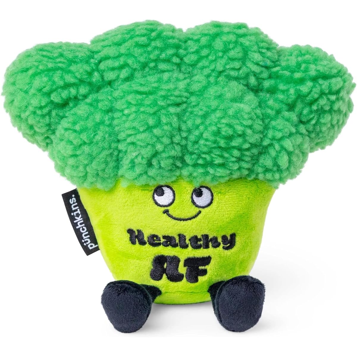 PUNCHKINS - Healthy AF Plush Broccoli - Funny White Elephant Gag Gift for a Friend