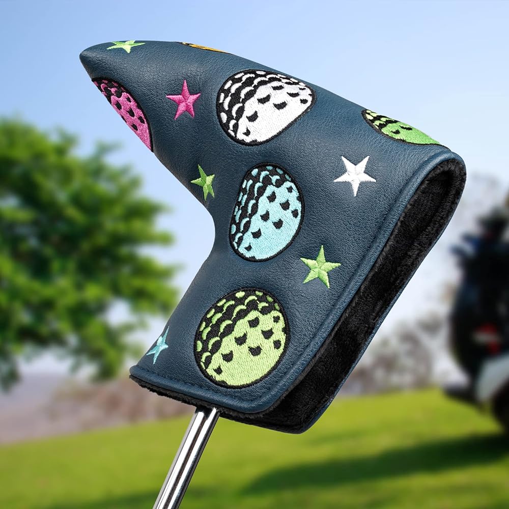CRAFTSMAN Putter Cover Pin Type Magnet Golf Putter Cover Pin Type Blade Type Head Cover
