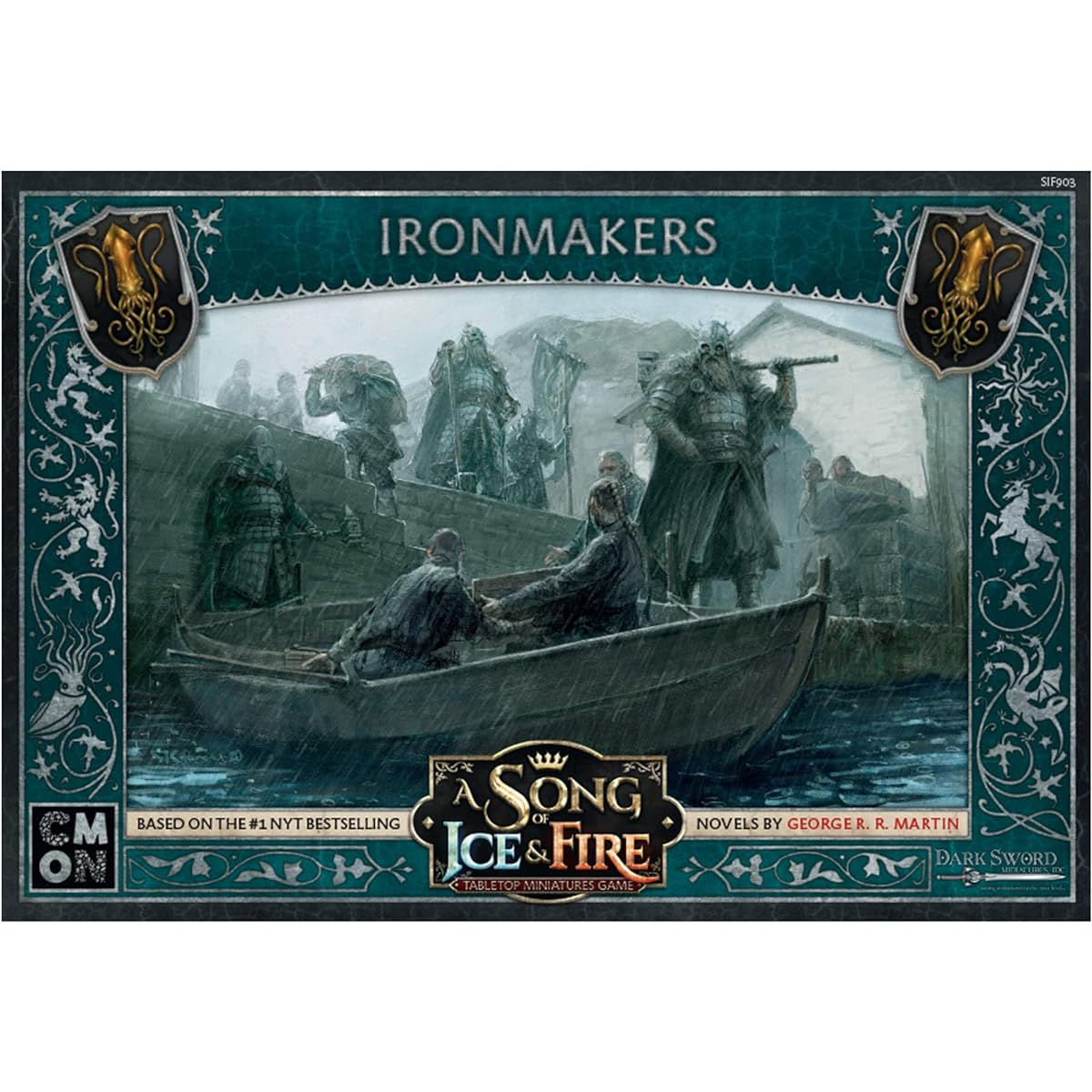 CMON A Song of Ice and Fire Tabletop Miniatures Game Iron Maker Unit Box Strategy Game for Teens and Adults Ages 14+ 2+ Players Average Play Time 45-60 Minutes