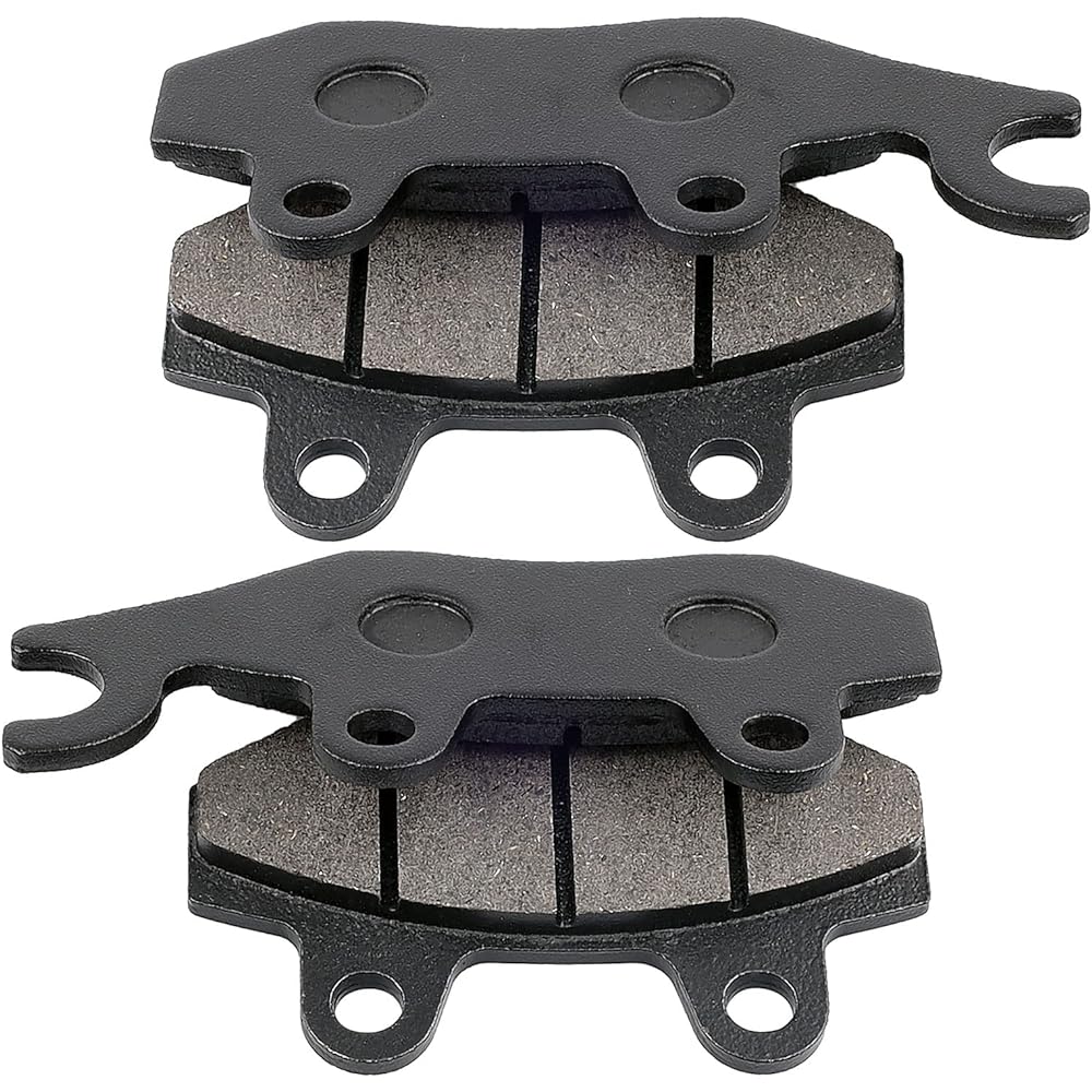 LOCOPOW Brake Pads Kawasaki Teryx 4 800 750 2008-2023 Brute Force 650 750 2005-2023 Bayou 300 400 1989-2005 Mule Pro 820 1000 2015-2023 Front & Rear Seat