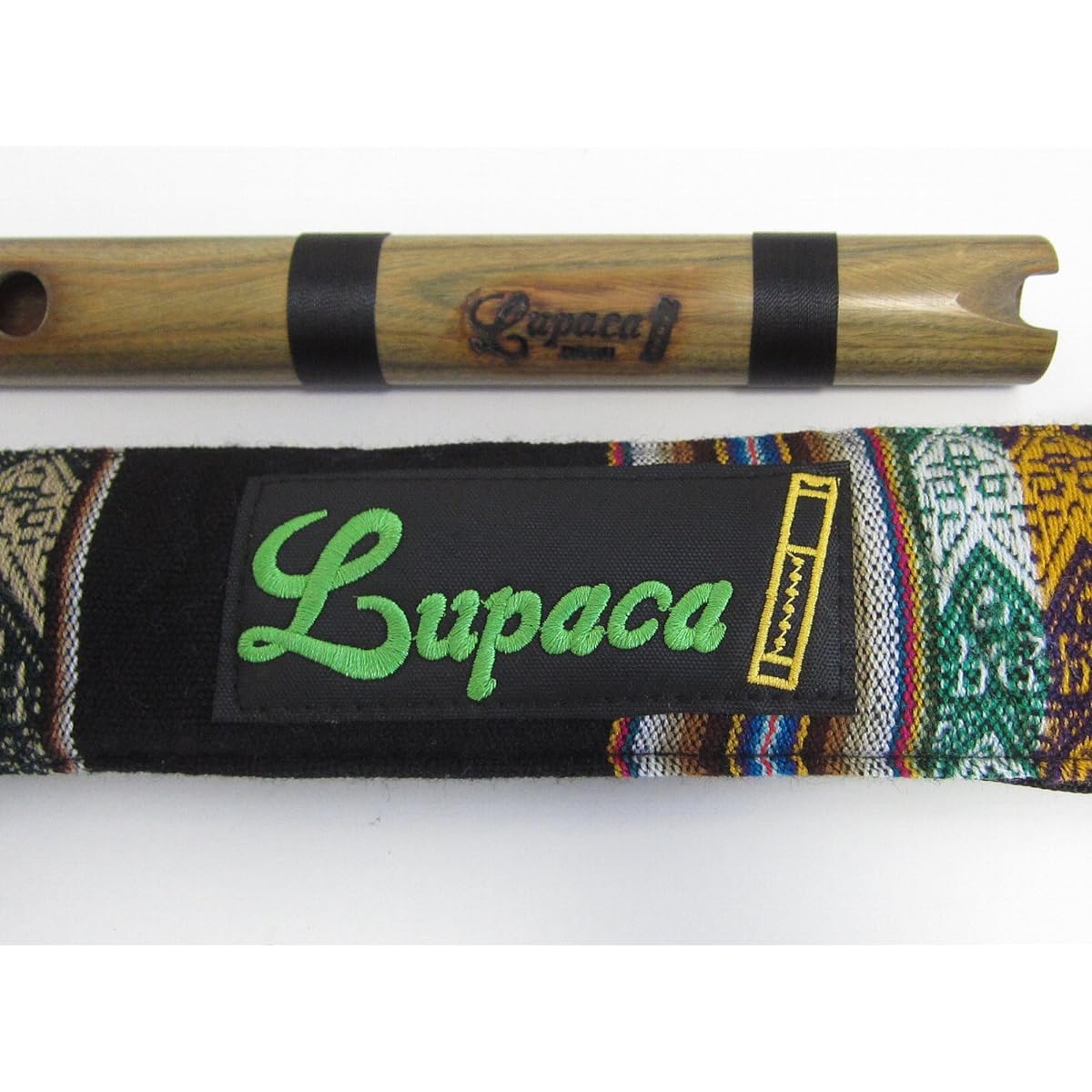 [LUPACA QUENA GUAYACAN PRO] Lupaca's professional quena G tube [Wayacan (lignum vitae)] Comes with a special case with Awayo pattern ★Material is WAYACAN wood★Size notation (condition column) Limited to 1 piece