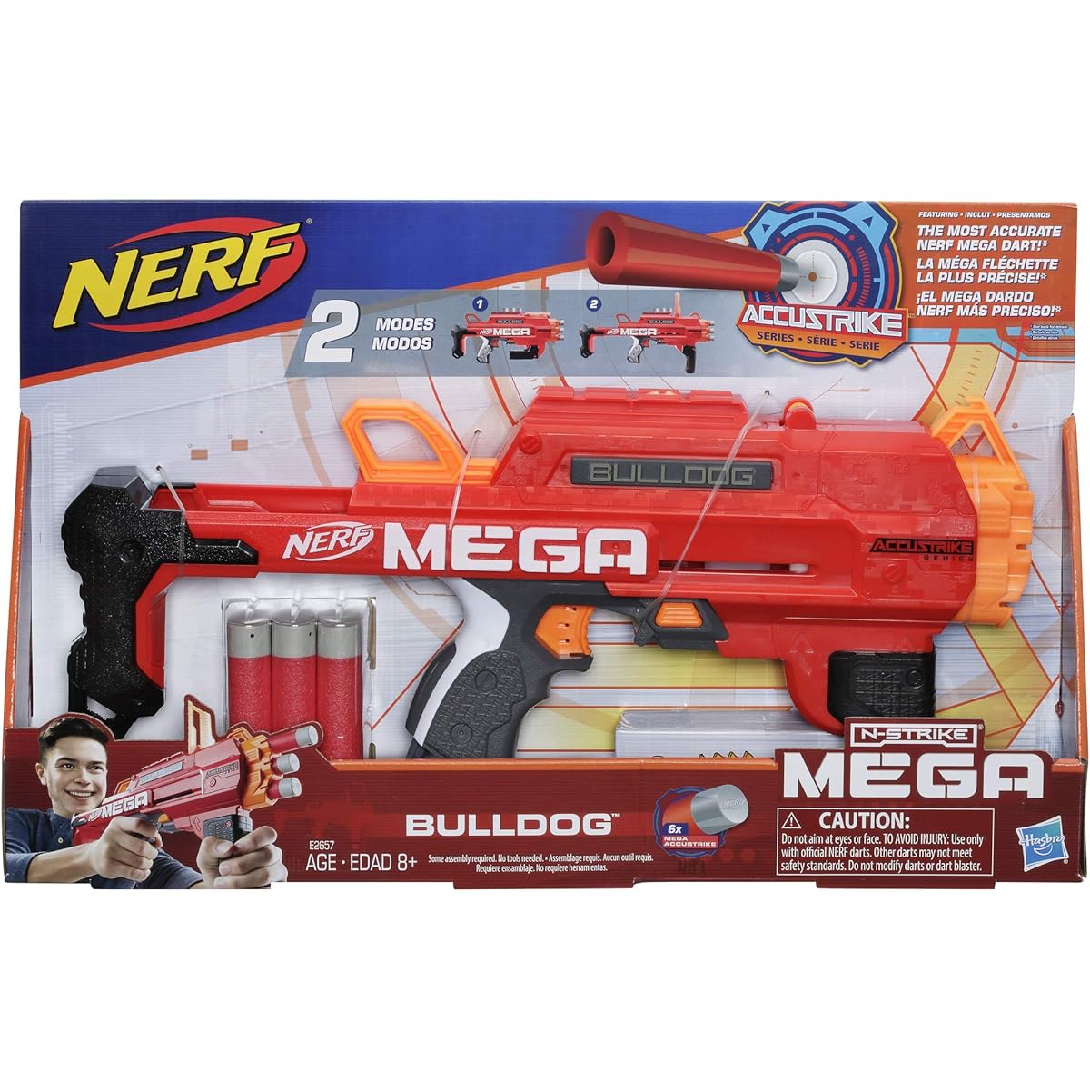 Hasbro E2657 NERF Accustrike Mega Bulldog