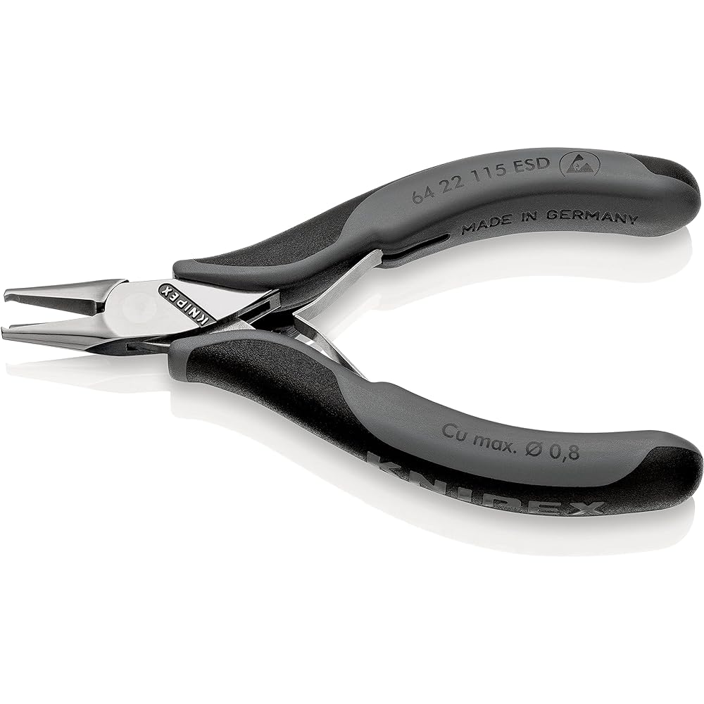 KNIPEX 6422-115ESD Electronics End Cutting Nippers
