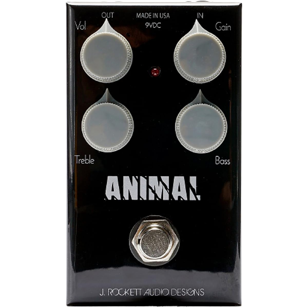 Rocket Pedal Overdrive/Distortion ANIMAL/Animal Black