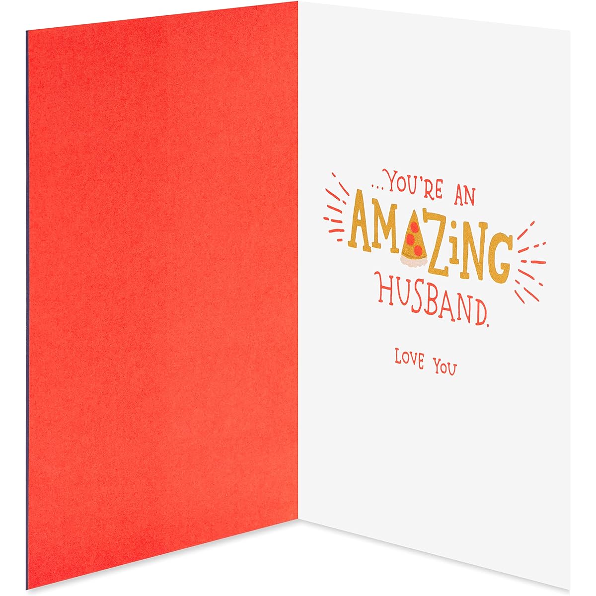 American Greetings Funny Romantic Card for Husband (No Matter How You Slice It)