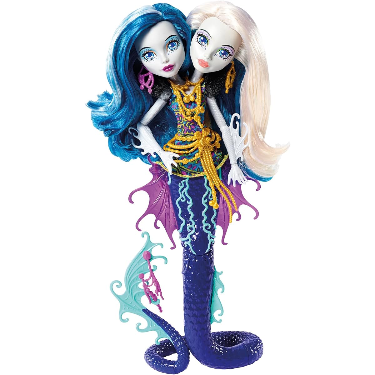 [Monster High] Monster High Great Scarrier Reef Peri & Pearl Serpintine Doll DHB47 [Parallel Import]