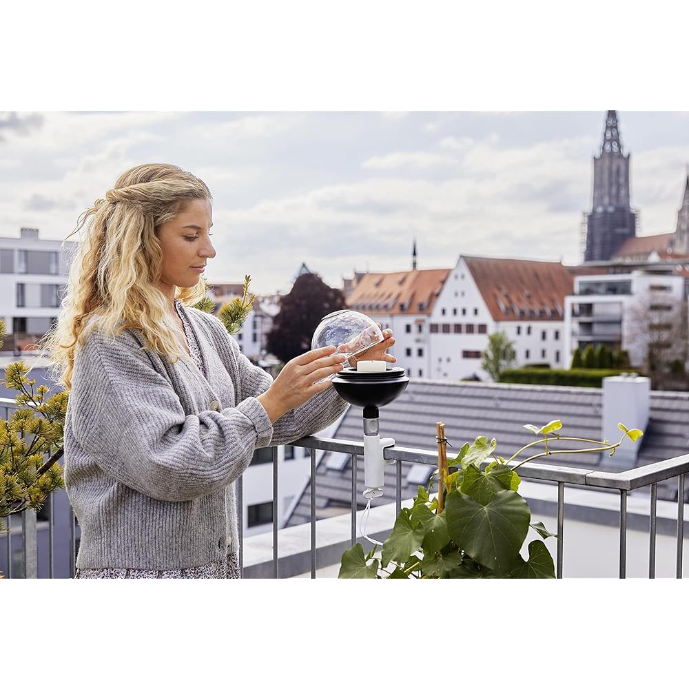 GARDENA ClickUp! Candle Stand Wind Light Garden Decoration 11430-20