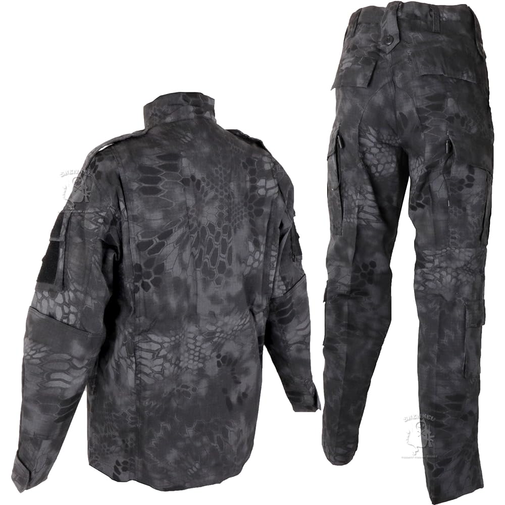 [SHENKEL] Camouflage clothing top and bottom set S Taifun bdu-kty02-S