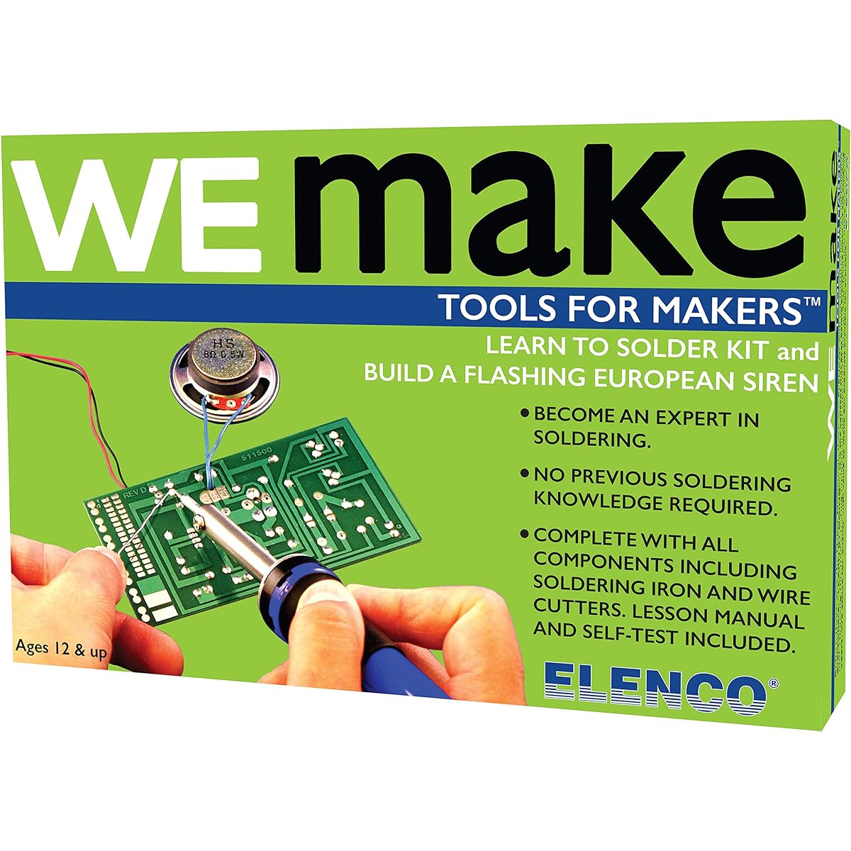 Elenco AmeriKit Soldering Learning Kit
