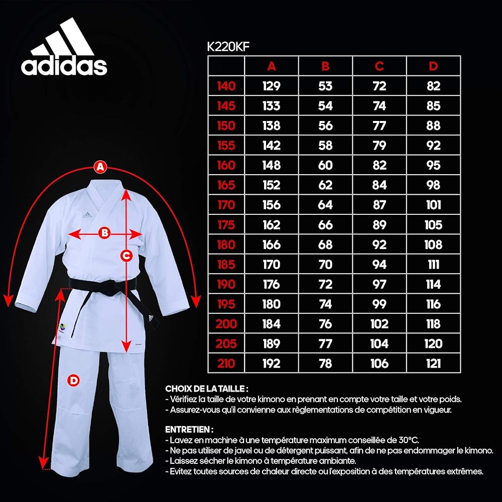 adidas Karategi (WKF official) Kumite Fighter (155cm)