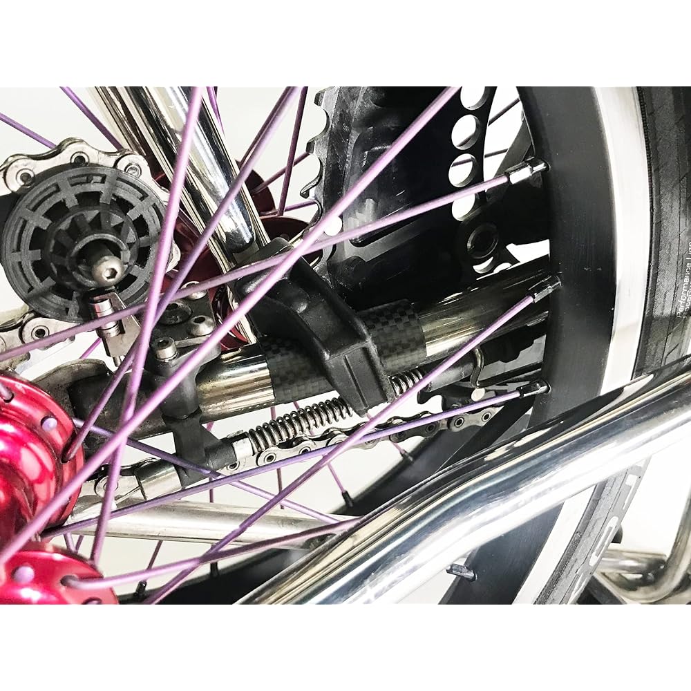 CarbonDryJapan Rear Frame Protector for BROMPTON Matte