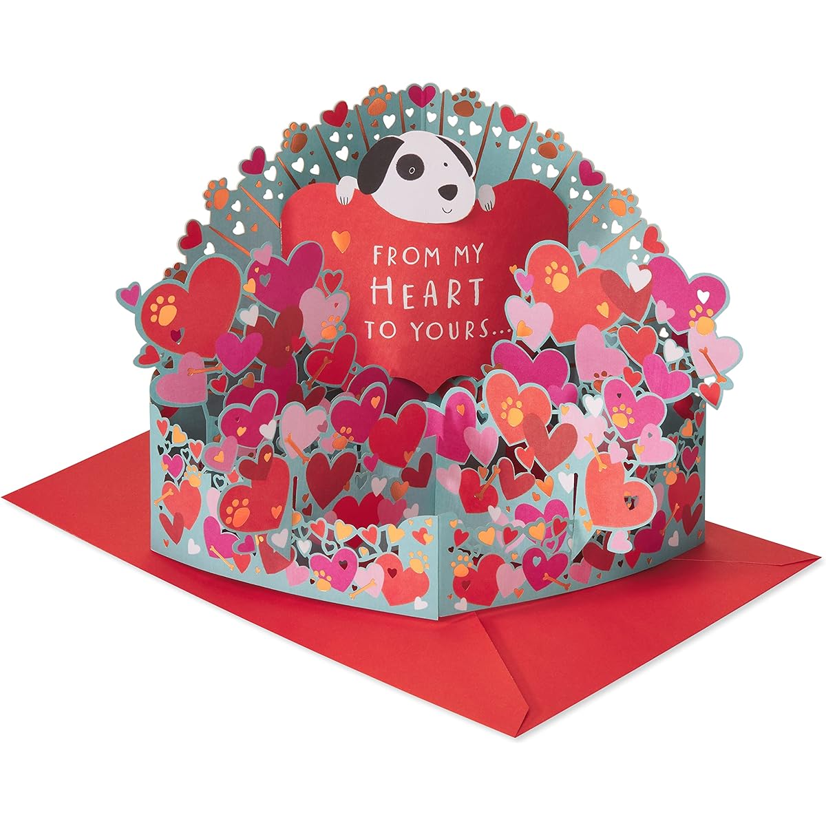 American Greetings Valentine's Day Card (Happy Valentine's Day From My Heart)