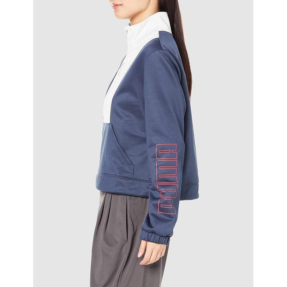 PUMA Long Sleeve Shirt Training TRAIN PERFORMANCE Fleece Zip Pullover 521322 Women's 521322