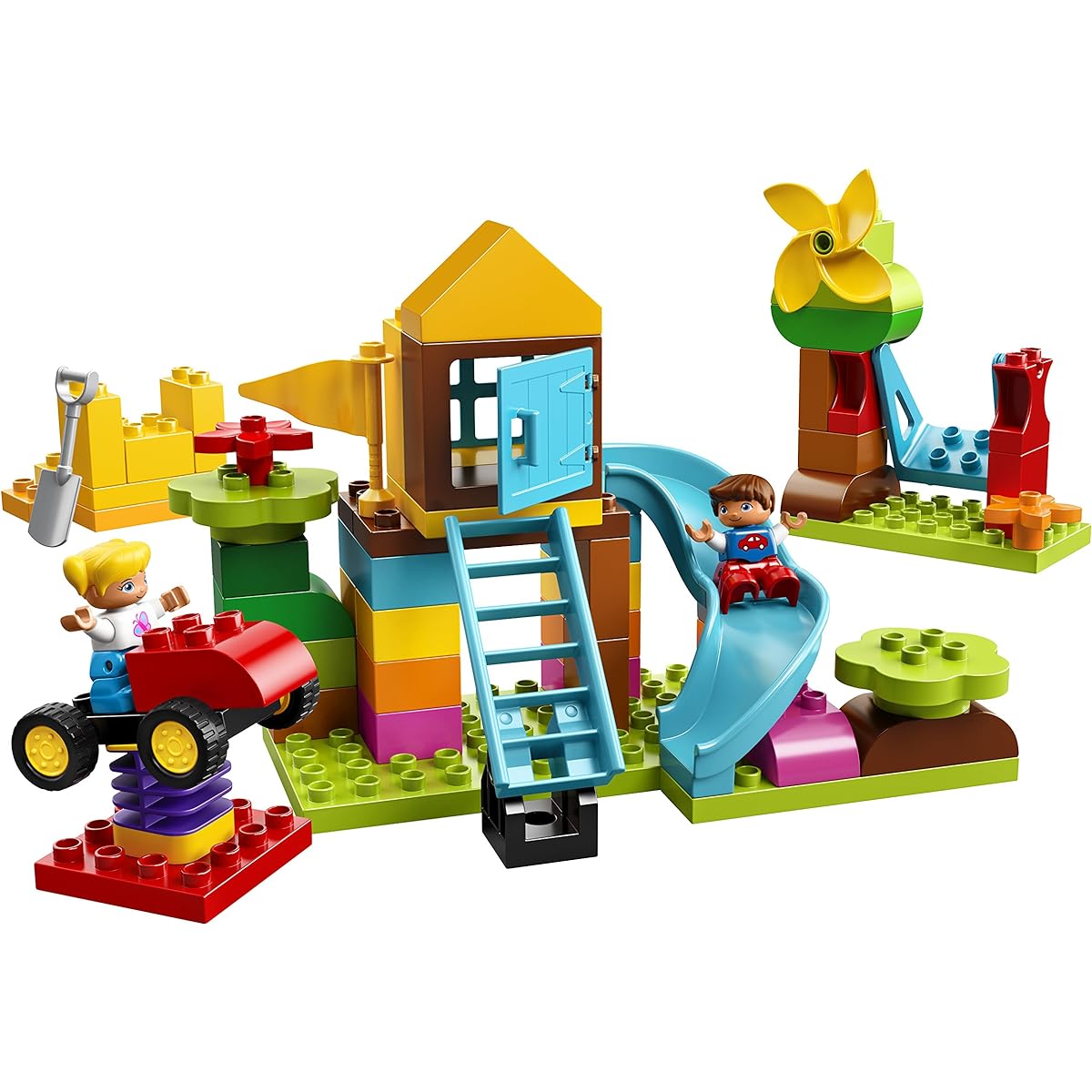 LEGO DUPLO My First Large Playground Brick Box 10864 Building Kit (71 Piece)