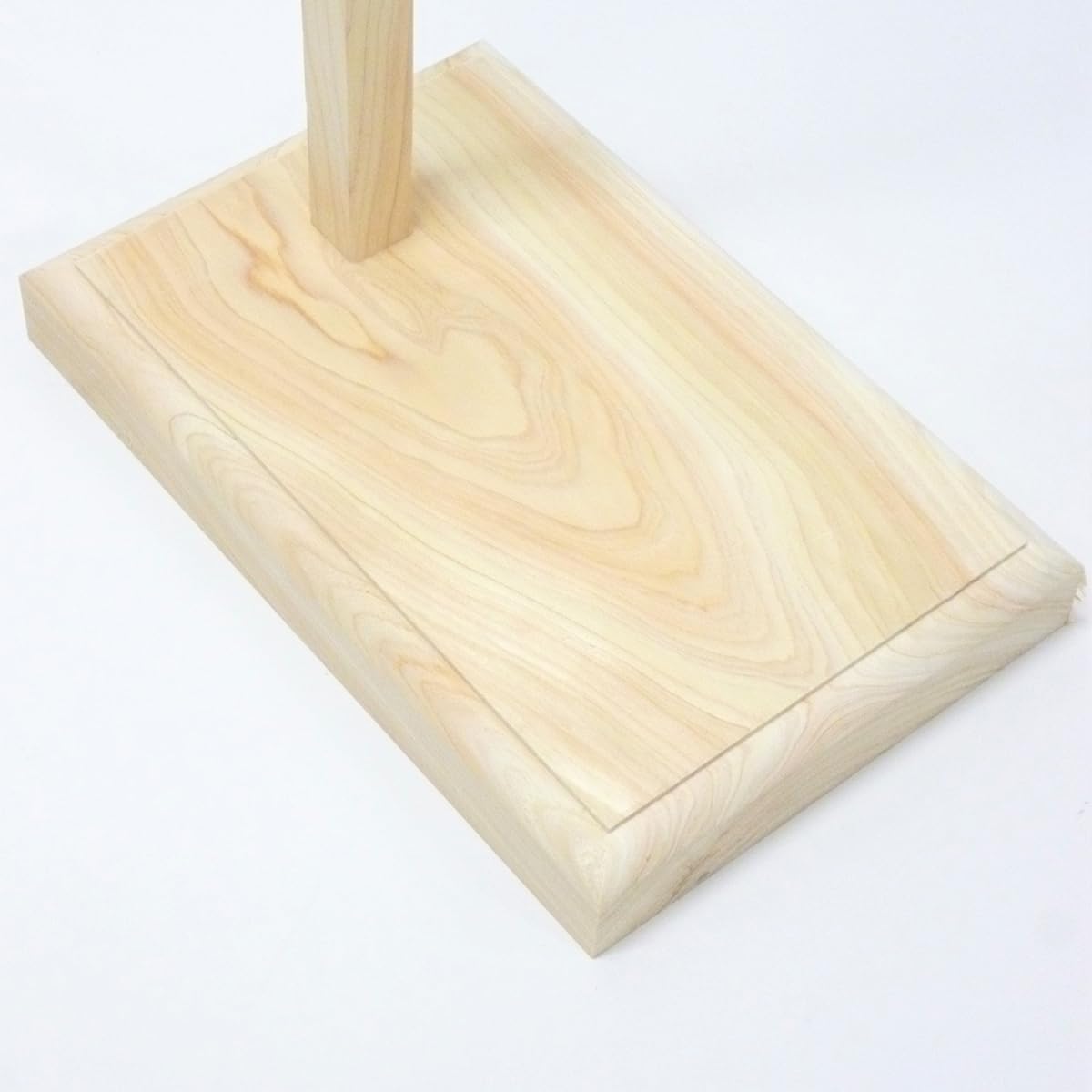Unpainted Hinoki Hanging Doll Display Stand, 4 Types (Medium (M) can hang up to 71cm)