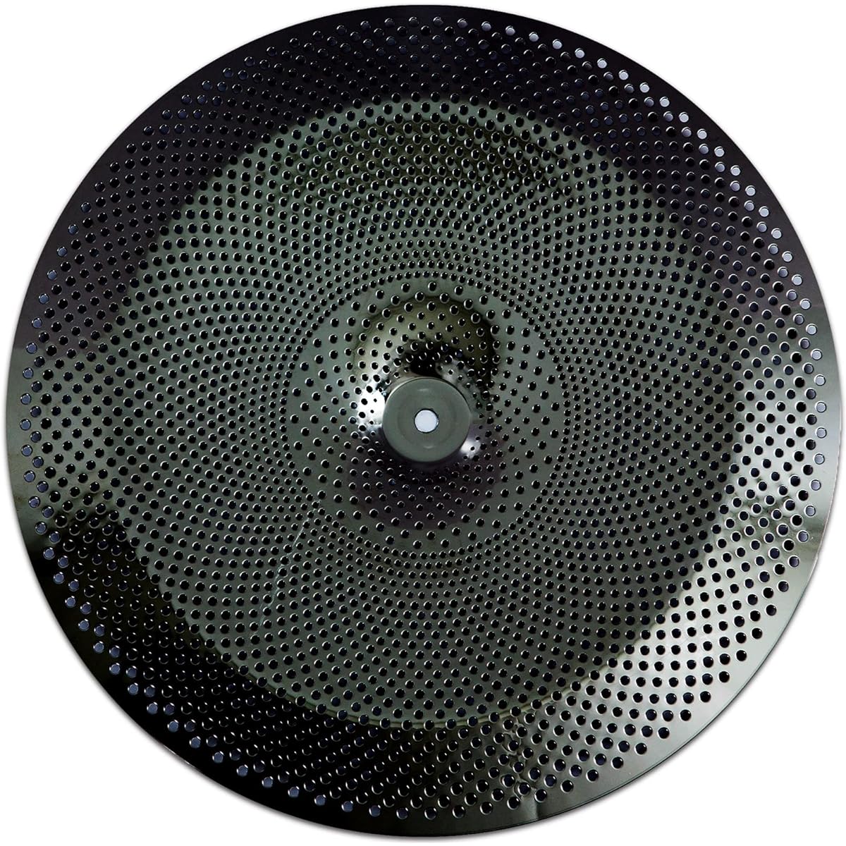 Low volume china cymbal, 18 inch practice china cymbal, silent china cymbal (18 inch, black)