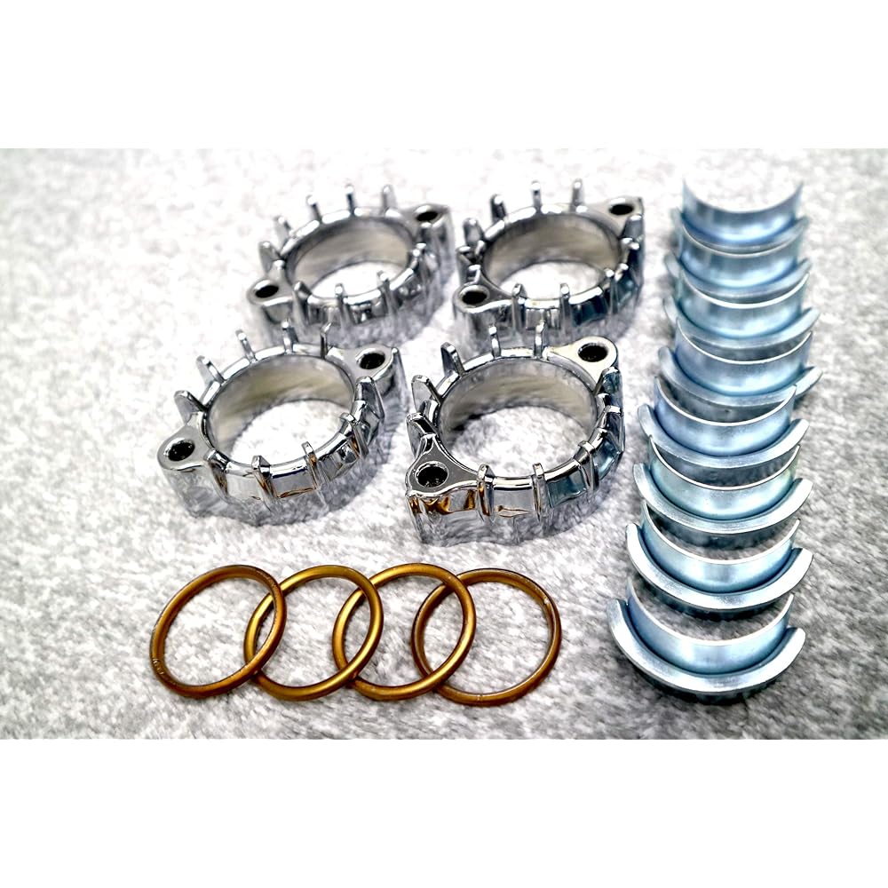 CBX400F plated flange set CBX550F CBR400F /Warikala gasket muffler replacement HONDA Honda