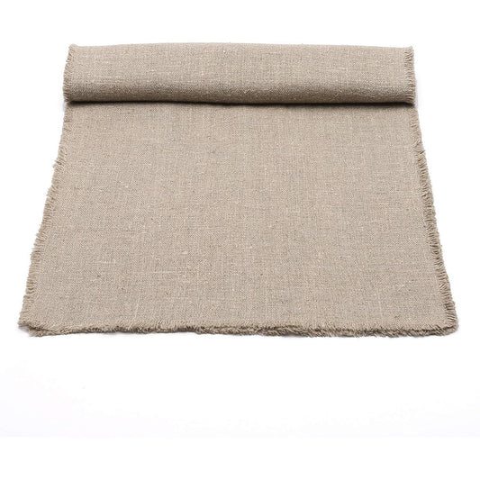 (45 x 140 cm) - LinenMe Rustic Runner, Natural, 45 x 140 cm