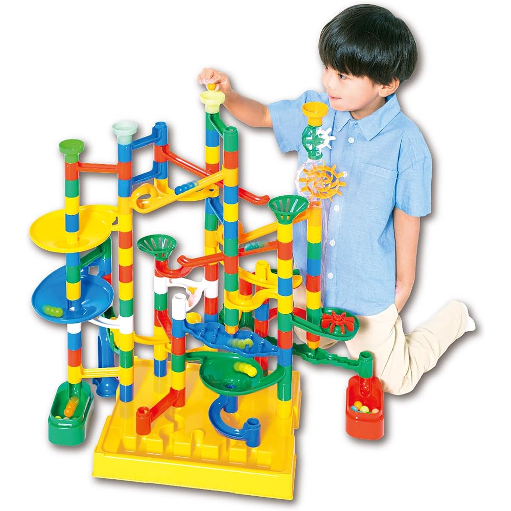 Kumon Publishing NEW Kumikumi Slope Plenty 100 25th Anniversary Limited Ball Increase Set BL-63 Educational Toy Toys 3 Years Old and Up KUMON