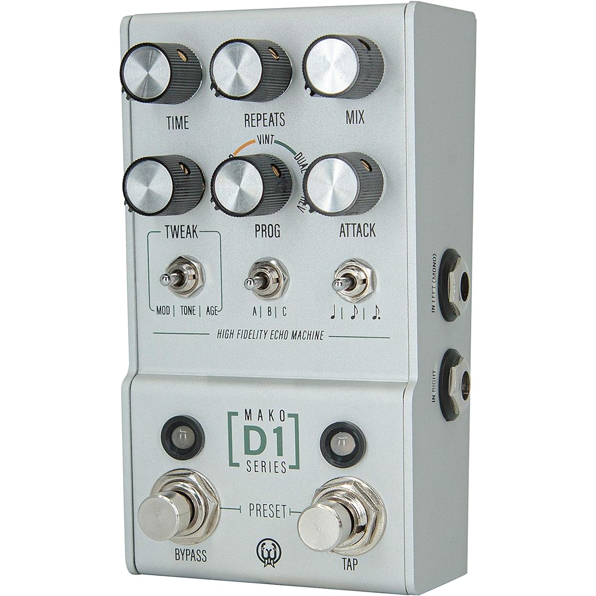 WALRUS AUDIO MAKO Series - D1 High-Fidelity Stereo Delay WAL-MAKO/D1