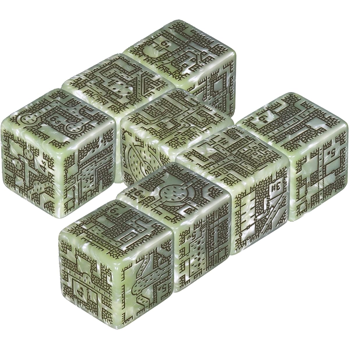 DungeonMorph Dice Sewer Set