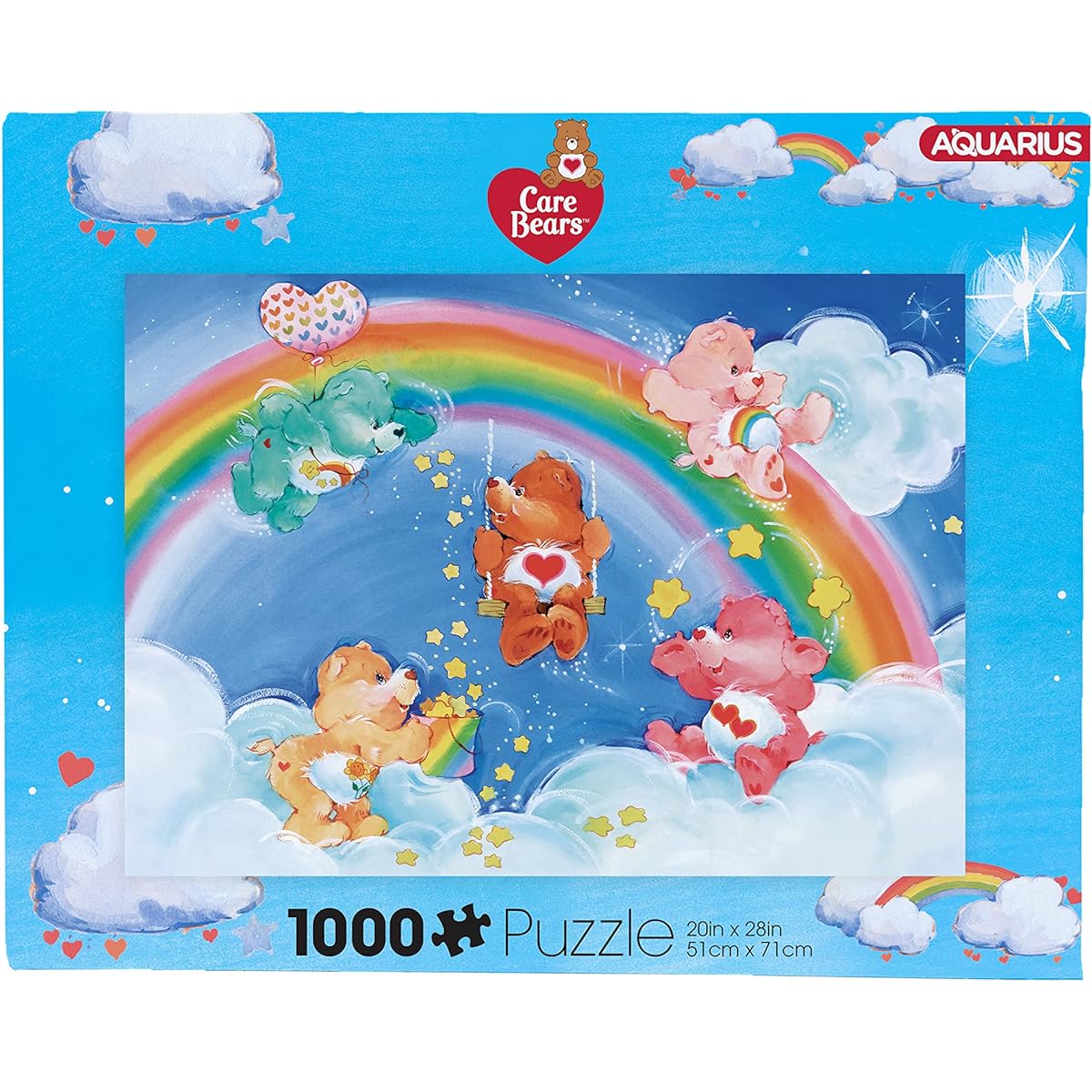 Aquarius - Care Bears Vintage 1000 Piece Jigsaw Puzzle