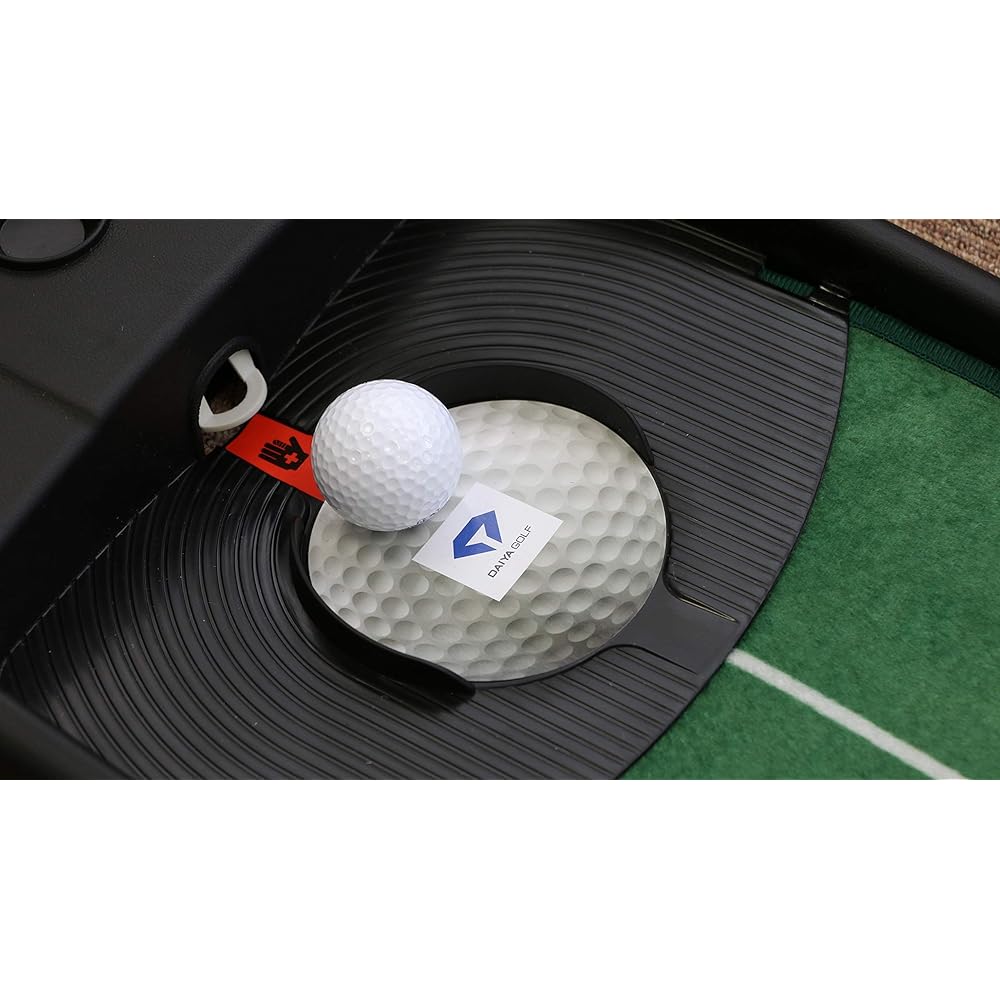 DAIYA Putting Mat Golf Practice Equipment Diamond Auto Putt 532 TR-532 Total Length: 270cm x Width 25.5cm