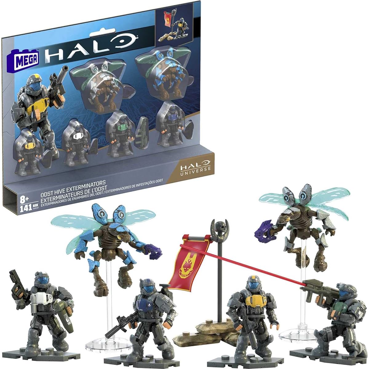 Mega Halo ODST Hive Exterminator Universe Building Set, Ages 8+, 141 Pieces, (HHC37)