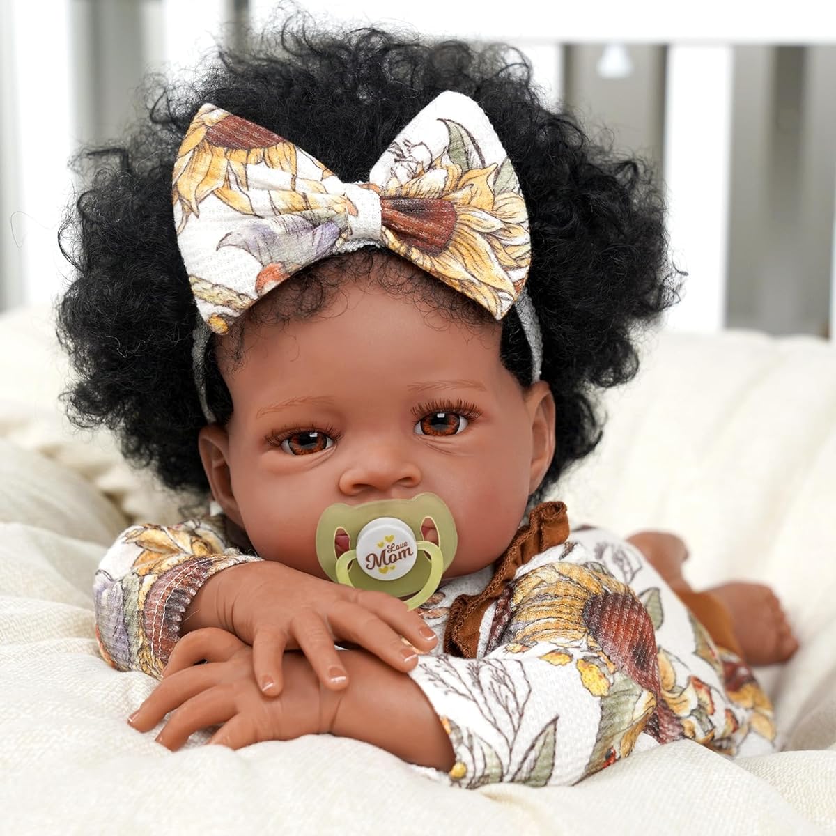 BABESIDE Lifelike Reborn Baby Doll - 18 Inch Realistic Newborn Baby Doll Lunny Clothes