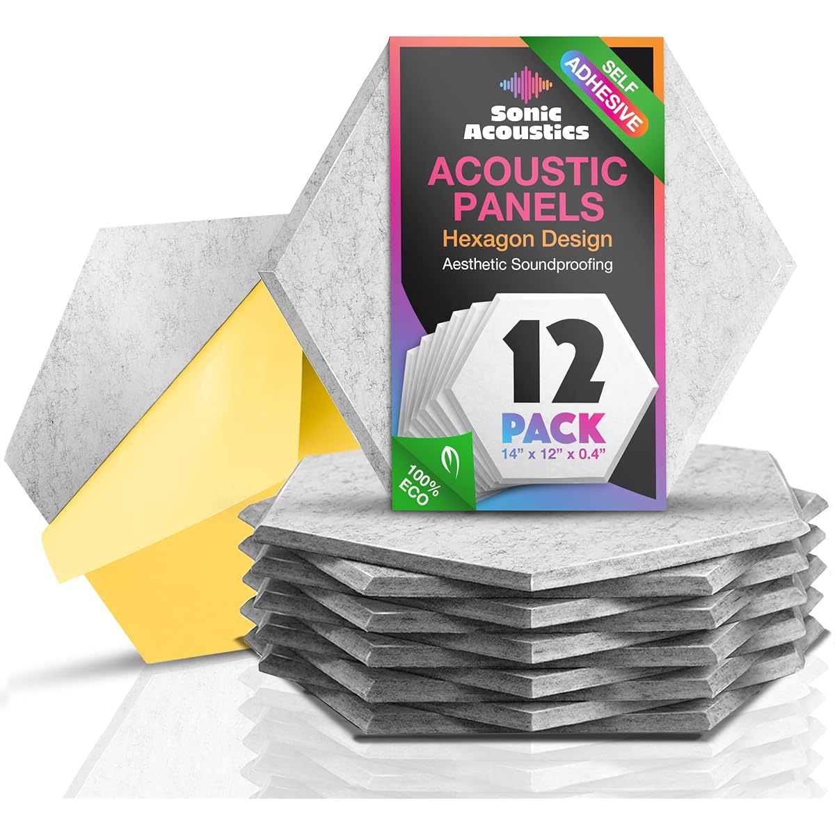Sound absorbing material: extra thick urethane foam