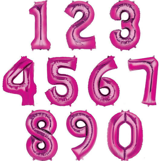 Anagram Supershape Number - 9 Pink