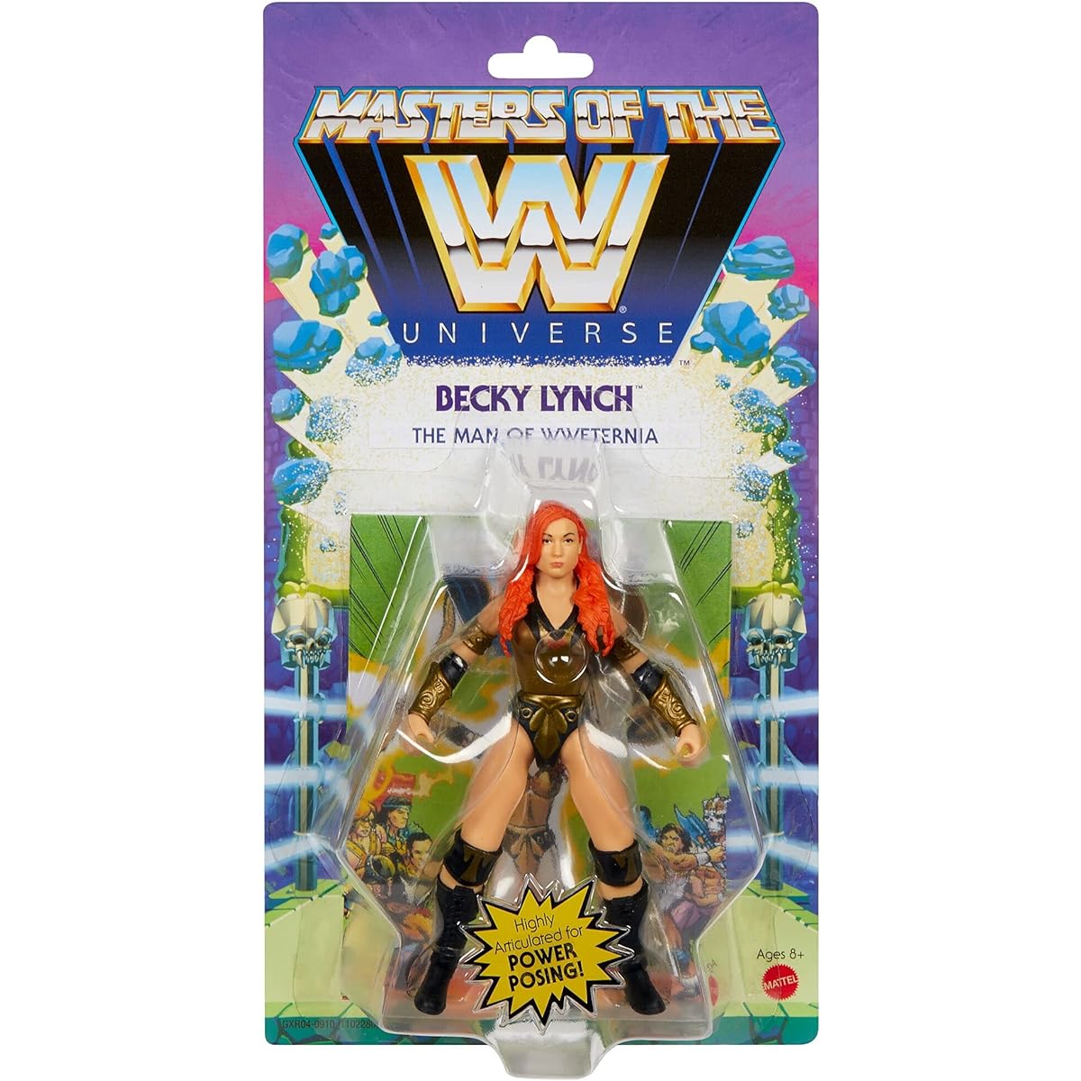 WWE Network Masters of the Universe Becky Lynch Action Figure 5.5"
