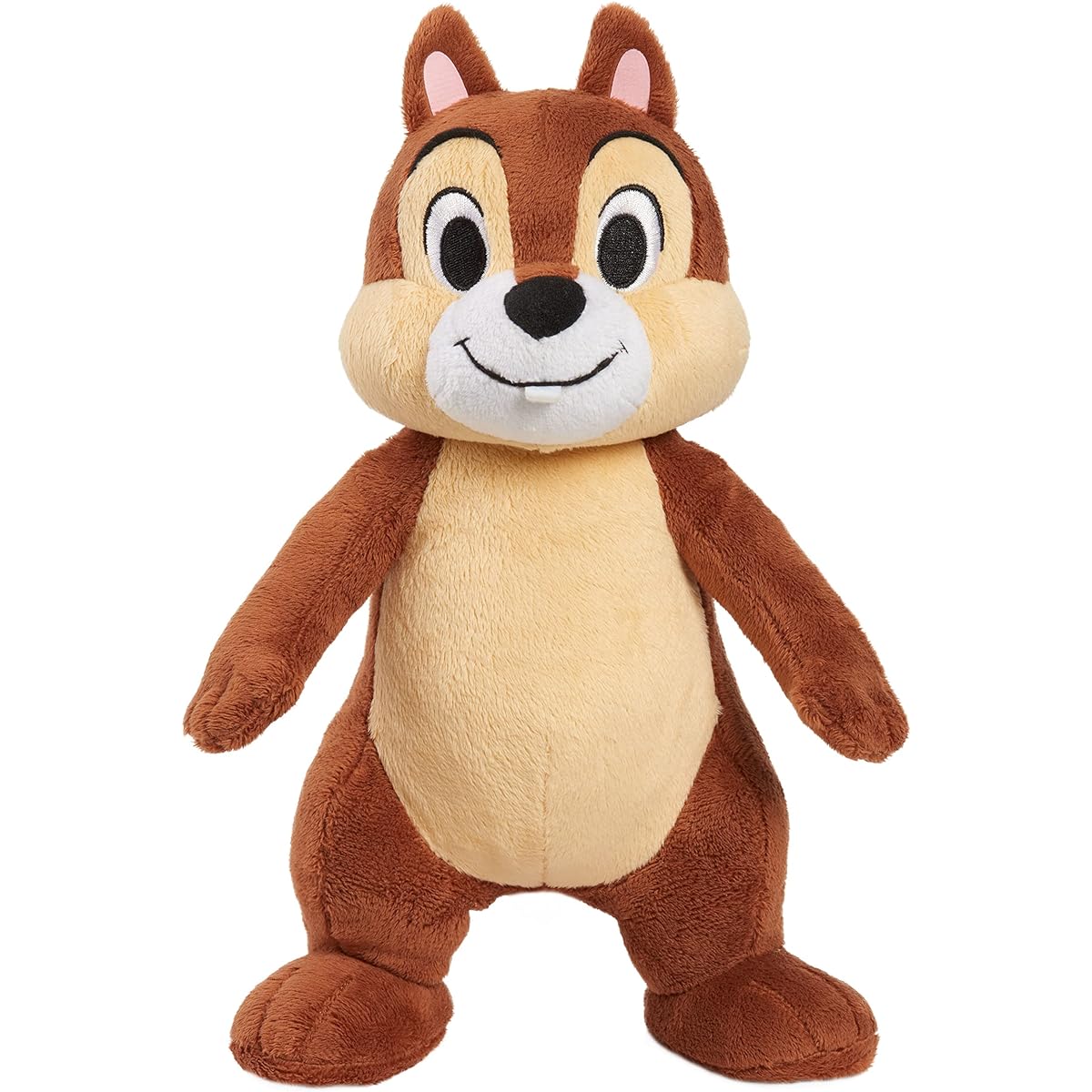 Just Play Disney Classics Chip 11.5" Large Plush Animal Officially Licensed Toy for Kids Ages 2+ Gift Present