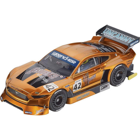 Carrera 27669 Ford Mustang GTY No.42 1:32 Scale Analog Slot Car Racing Vehicle Evolution Slot Car Race Track
