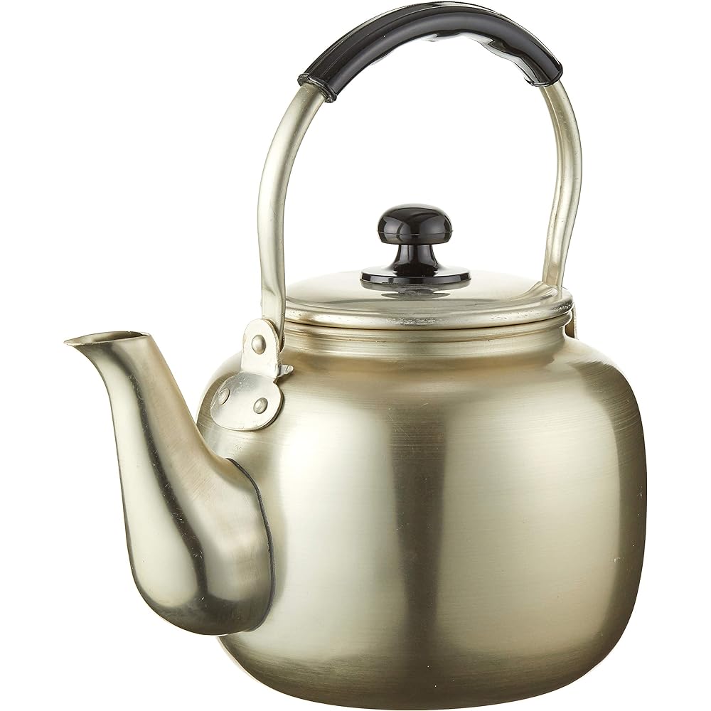 Maekawa Metal Alumite Water Boiler Fukutoku Bottle 4L