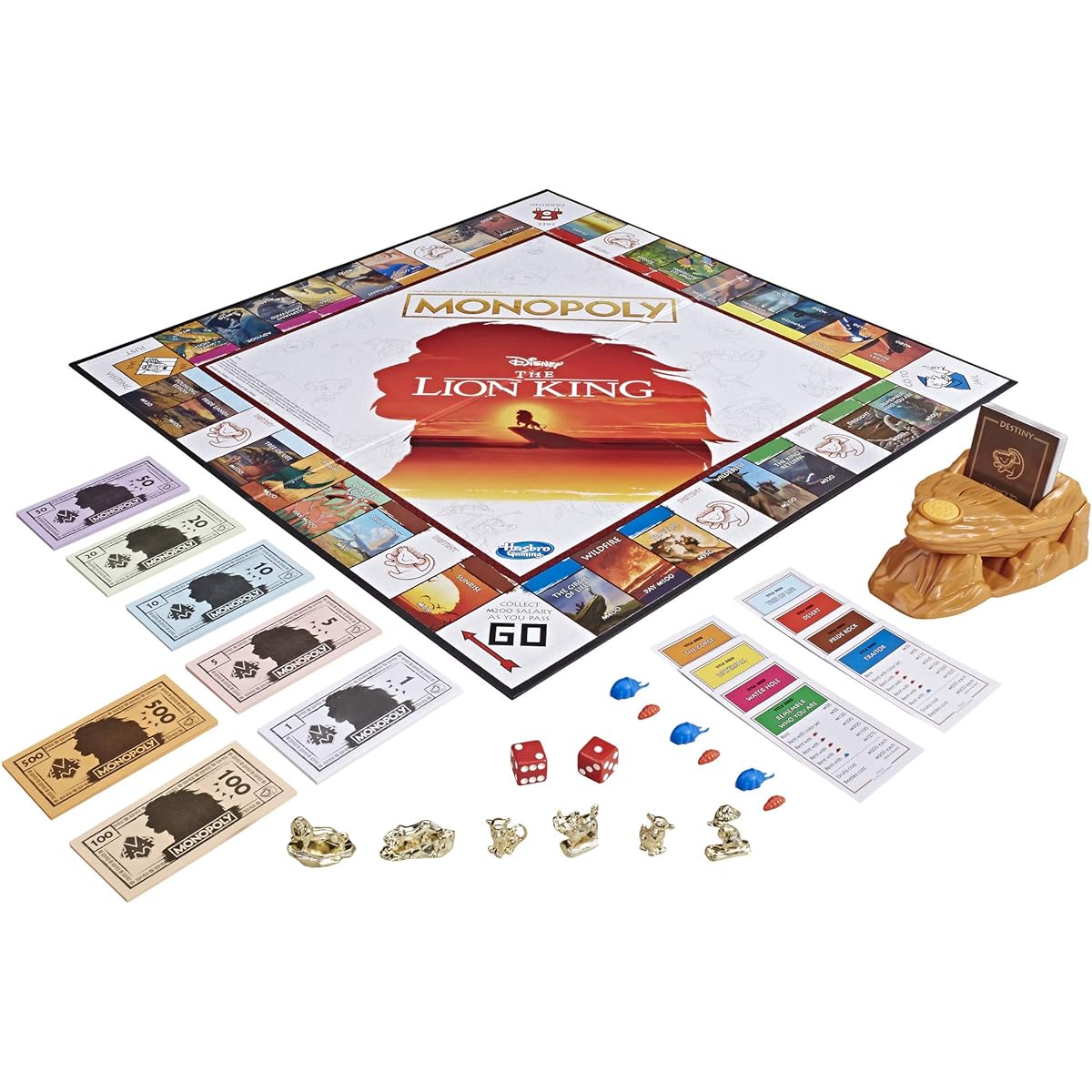 Hasbro Gaming - Monopoly Lion King (Disney)