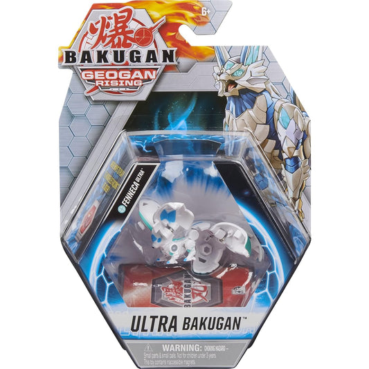 Bakugan Ultra Fenneca 3-inch Tall Geogan Rising Collectible Action Figure and Trading Card
