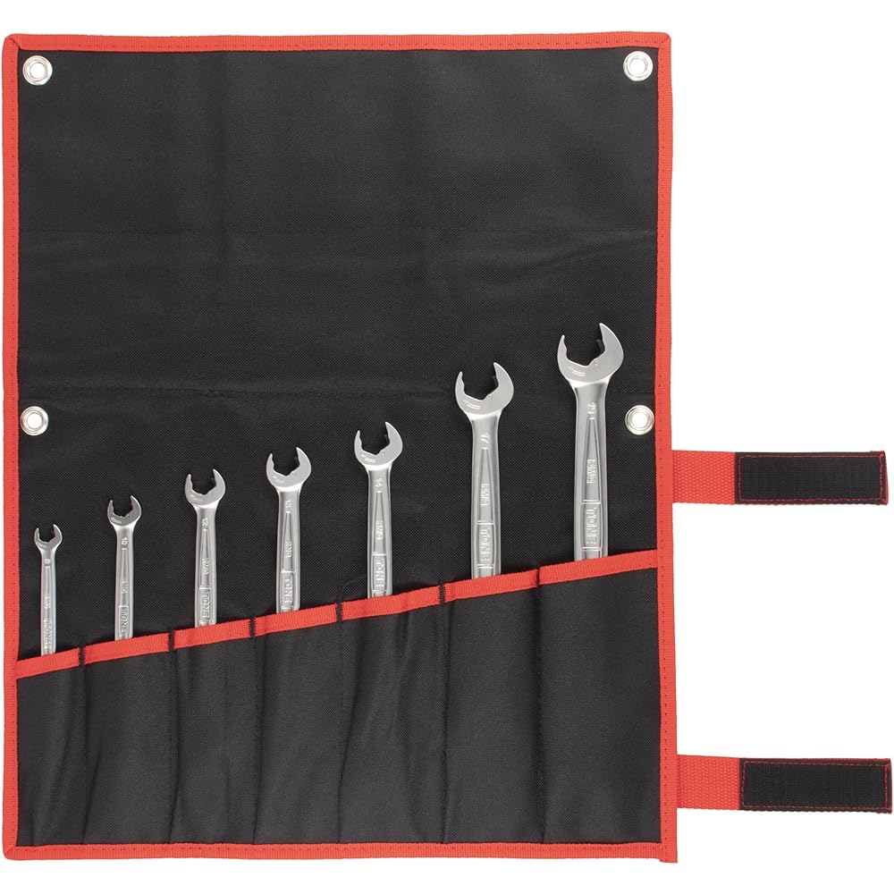 TONE Quick Ratchet Box Wrench Set RMQ700 Black Contents: 7 items