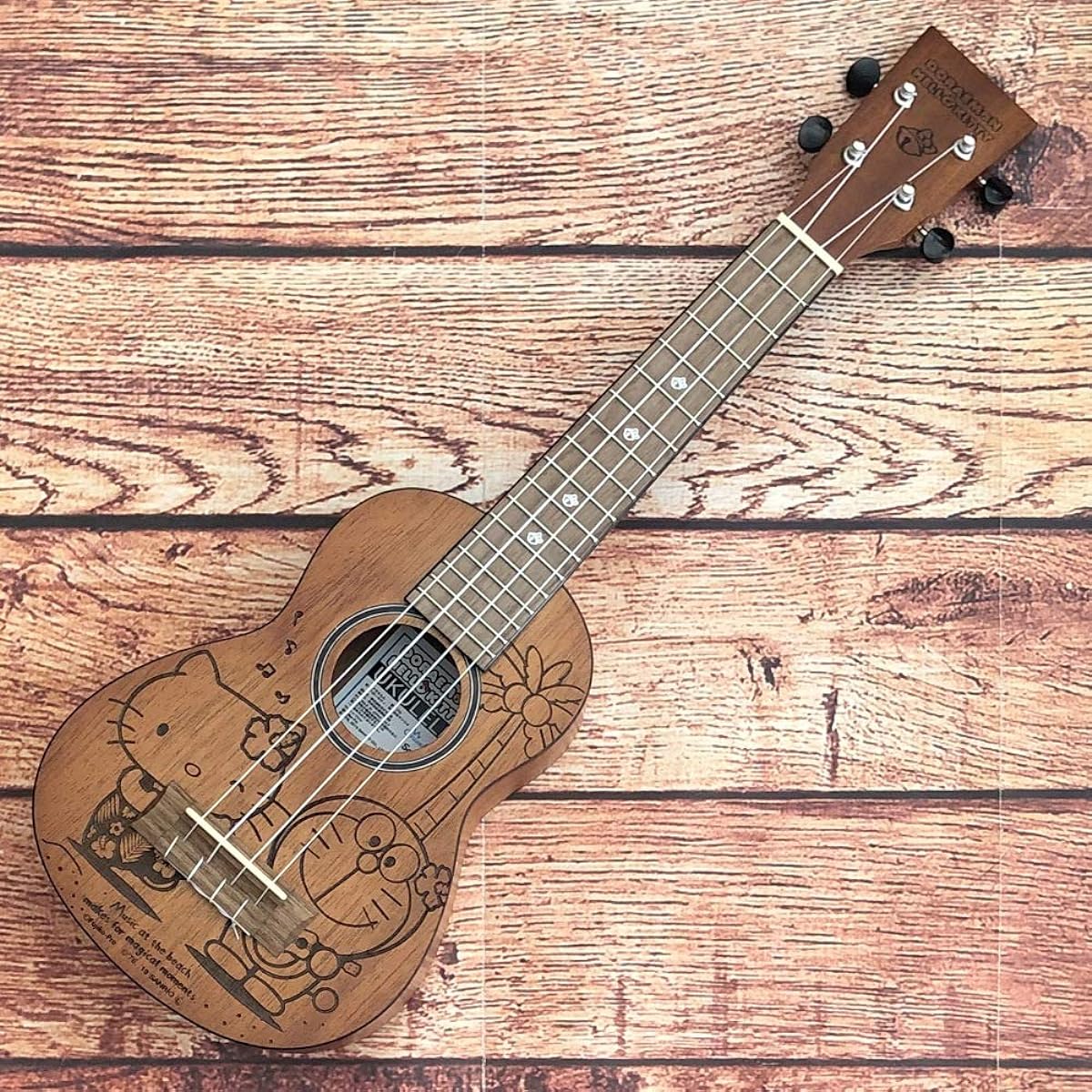 DORAEMON×HELLOKITTY UKULELE Doraemon×Hello Kitty Soprano Ukulele