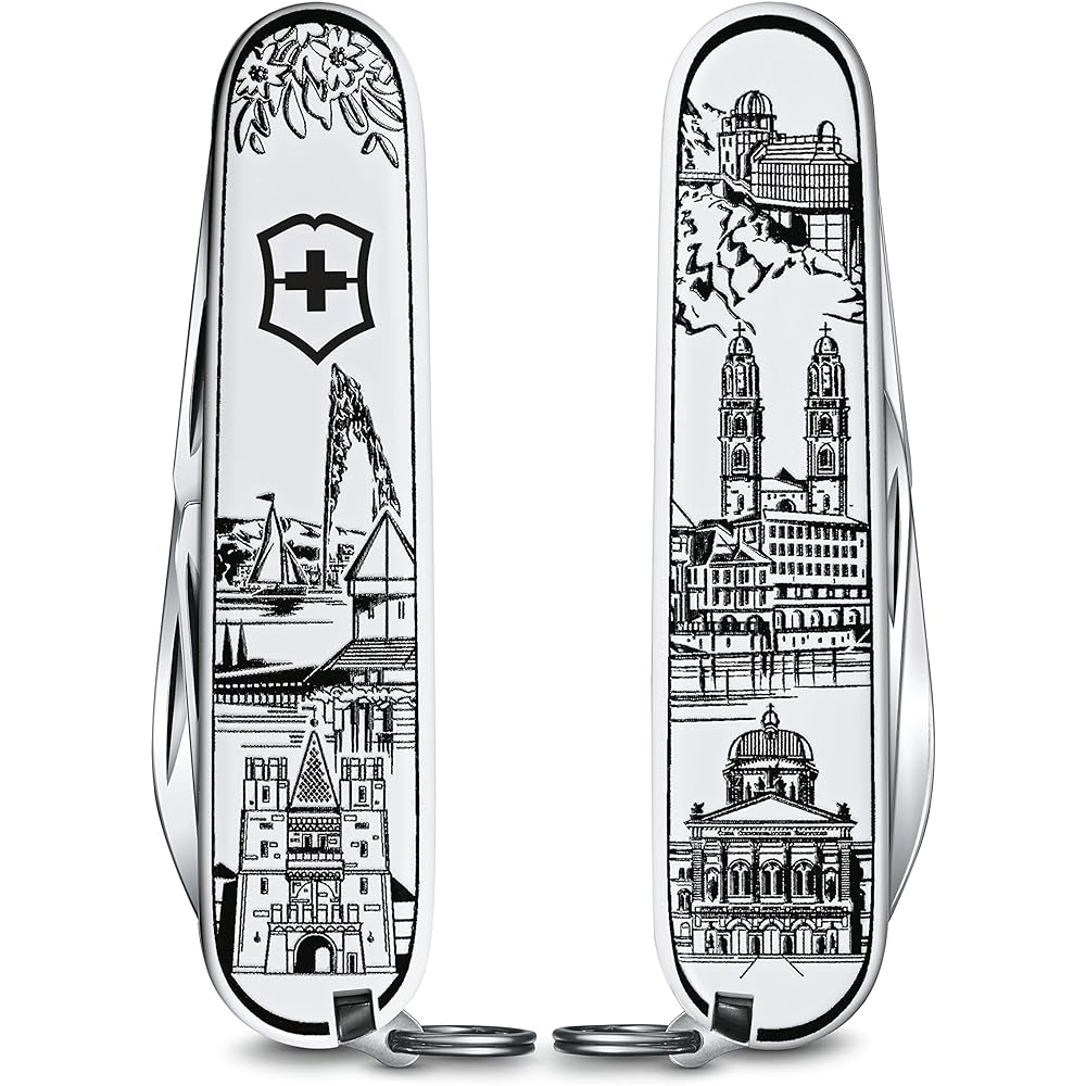 VICTORINOX Cadet Swiss Spirit Limited Edition 2022 Outdoor Knife [Domestic genuine product, warranty included] White 84mm